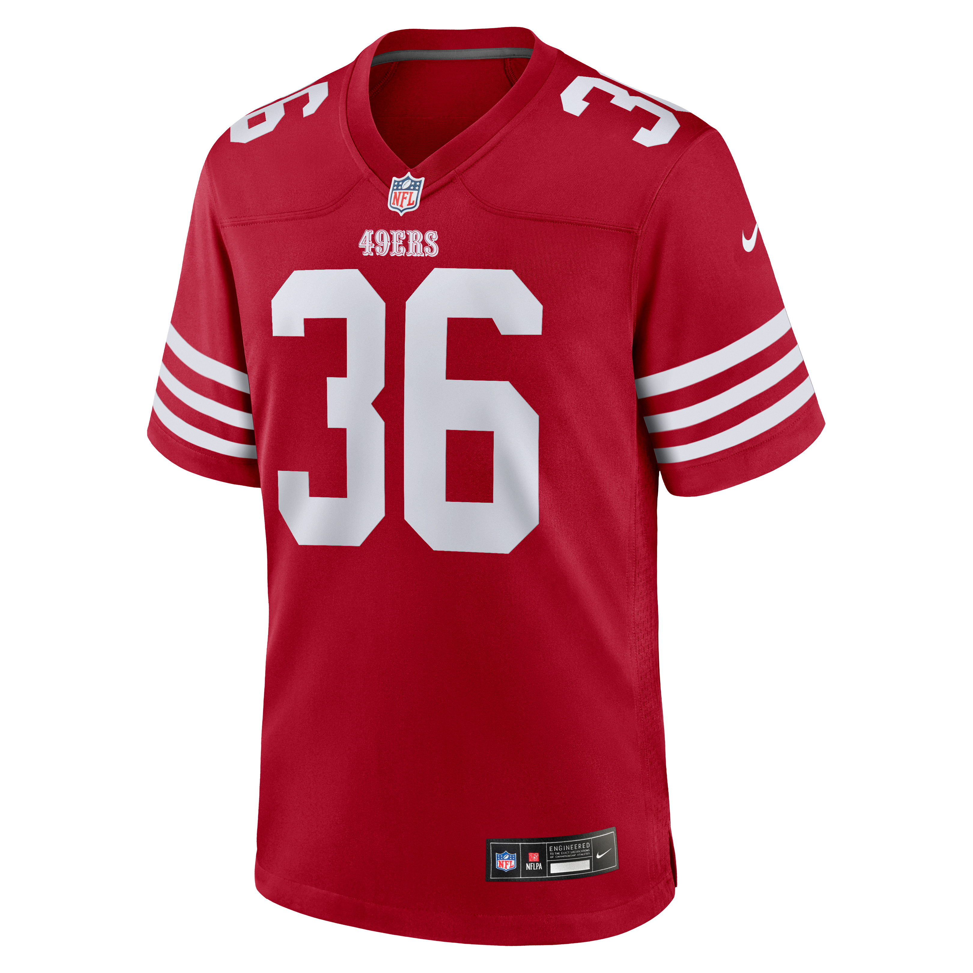Marques Sigle San Francisco 49ers Game Jersey Scarlet NFL Football Fan Wear