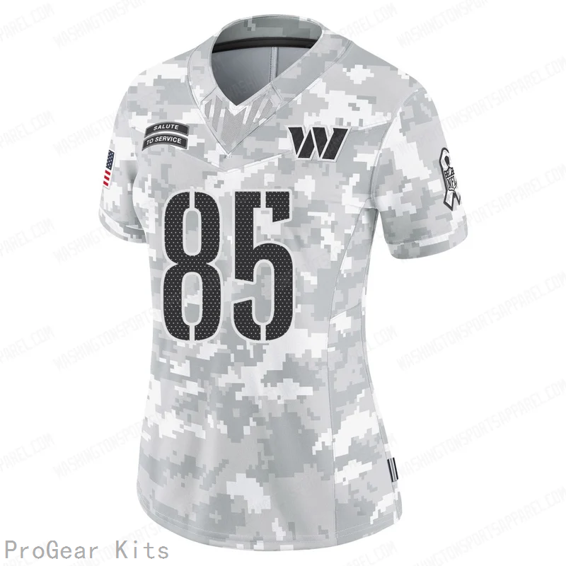 Vernon Davis Washington Commanders Jersey No.85 Camo NFL Football Fan Wear