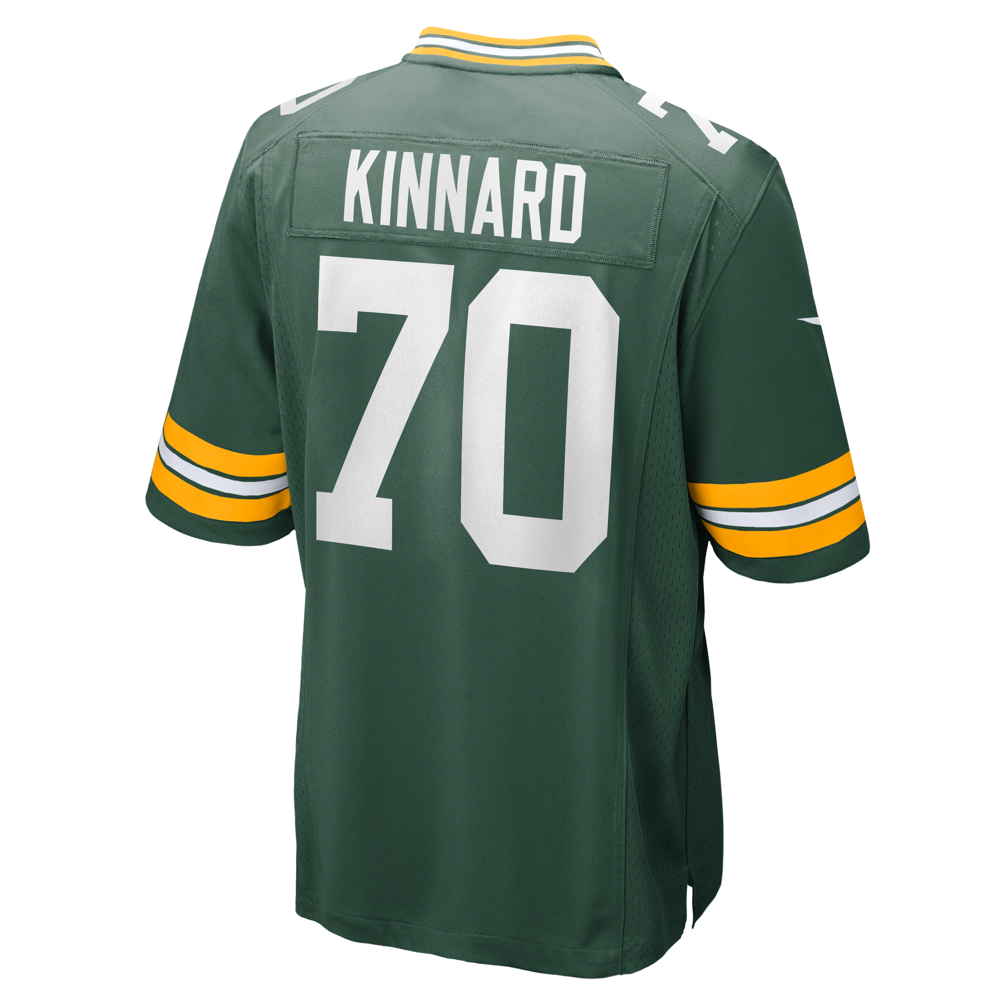 Darian Kinnard Green Bay Packers Game Jersey Green NFL Football Fan Wear Darian Kinnard