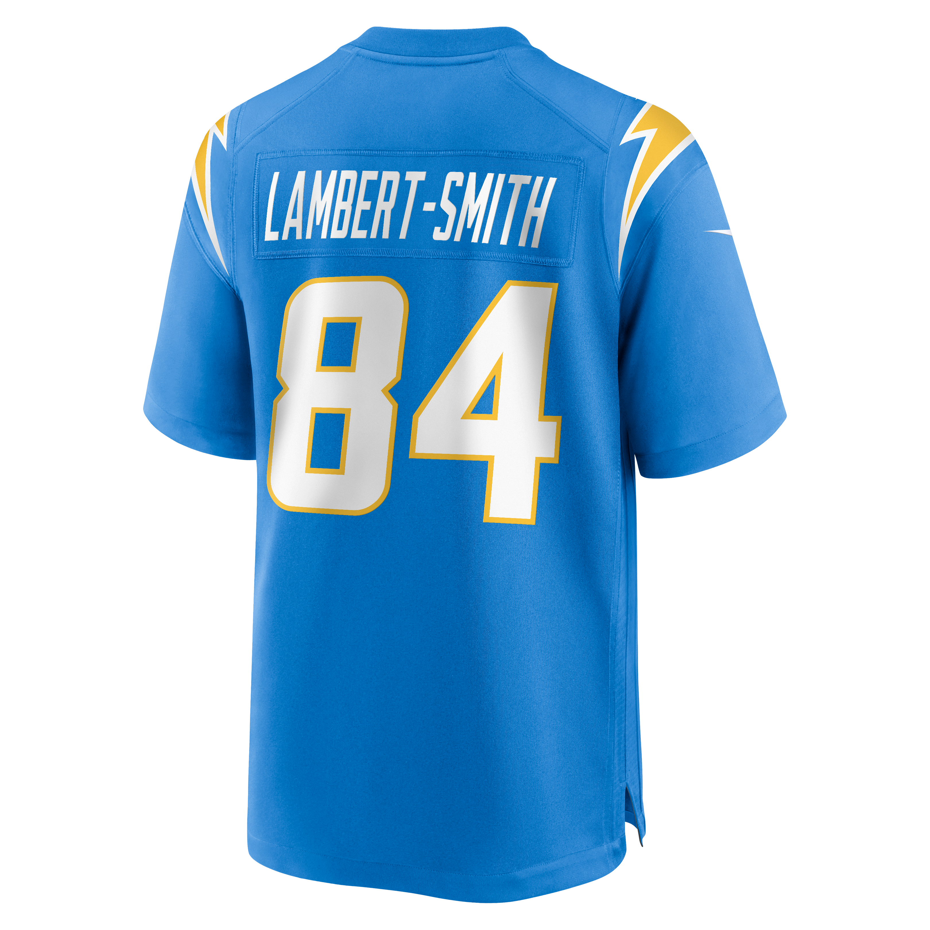 KeAndre Lambert-Smith Los Angeles Chargers Game Jersey Powder Blue NFL Football Fan Wear