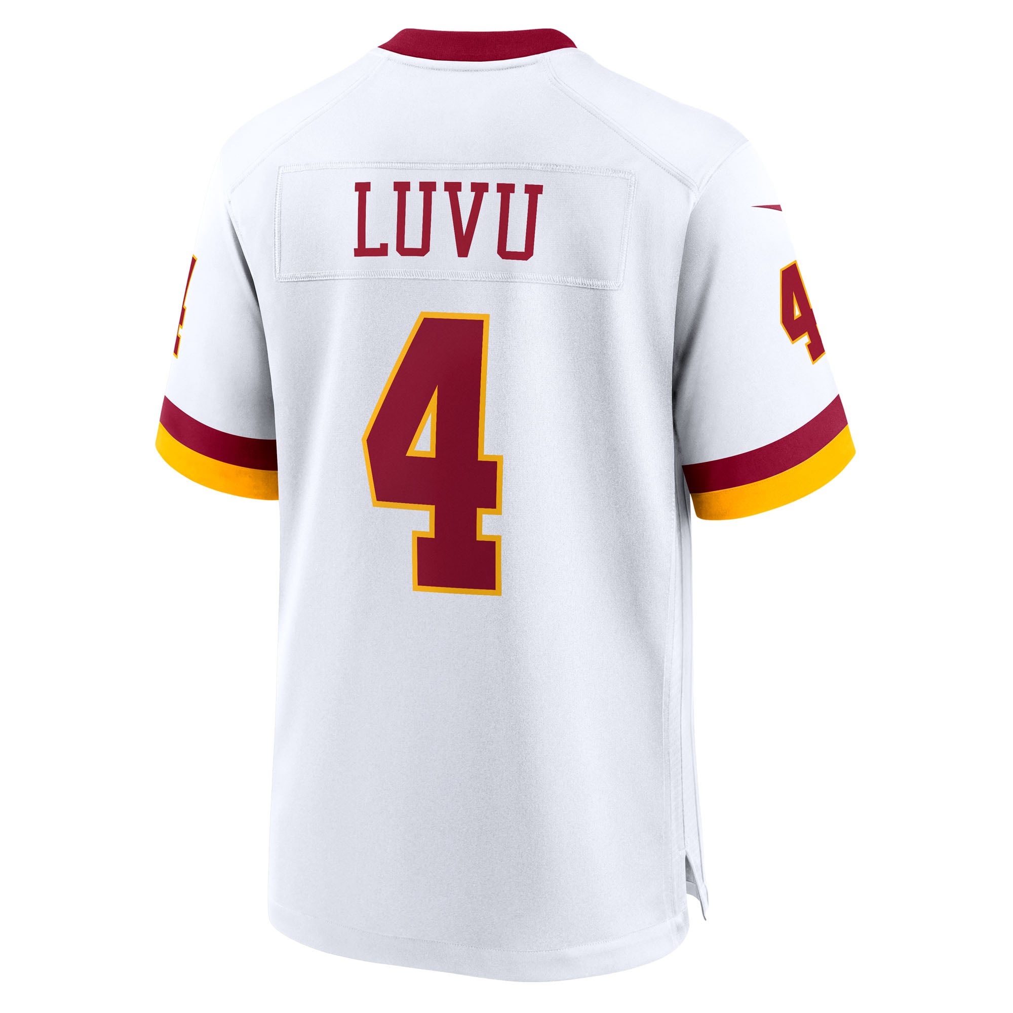 Frankie Luvu Washington Commanders Game Jersey White NFL Football Fan Wear Frankie Luvu