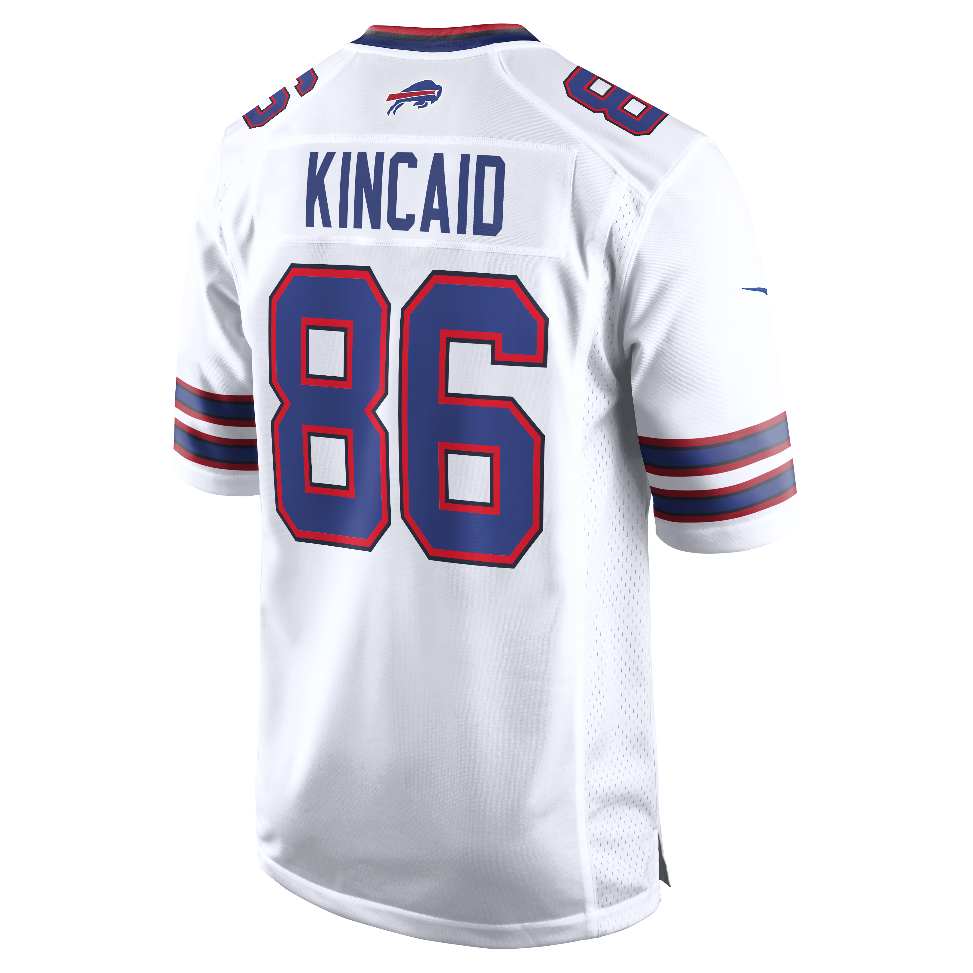 Dalton Kincaid Buffalo Bills Game Jersey White NFL Football Fan Wear