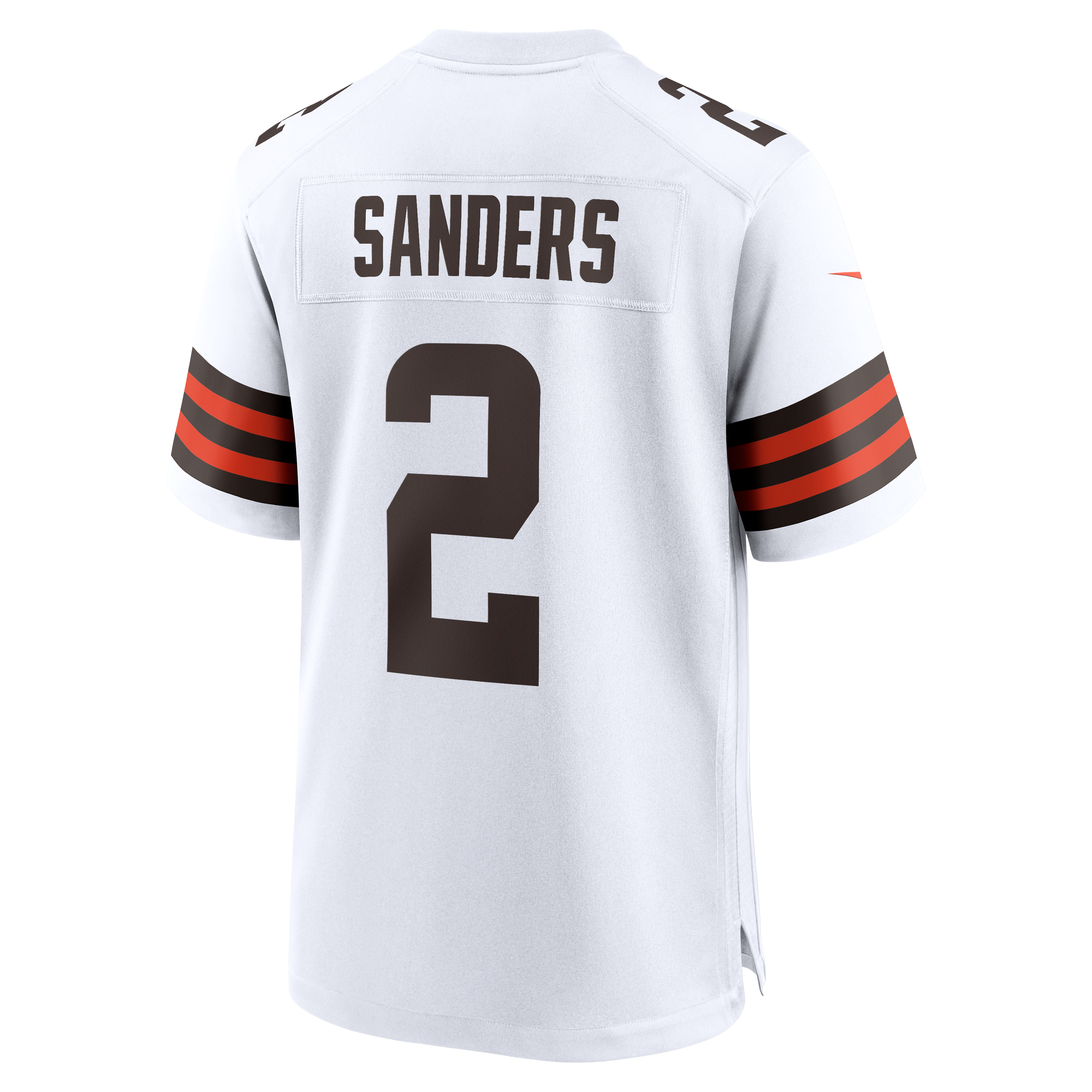 Shedeur Sanders Cleveland Browns Game Jersey White NFL Football Fan Wear Shedeur Sanders
