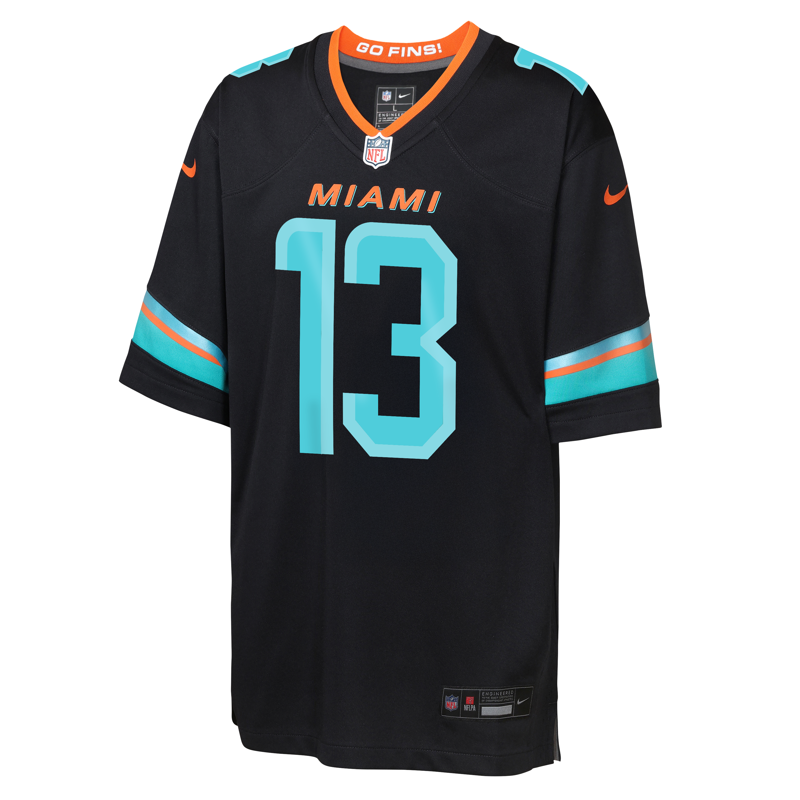 Big Tall Retired Miami Dolphins Player Jersey White NFL Football Fan Wear