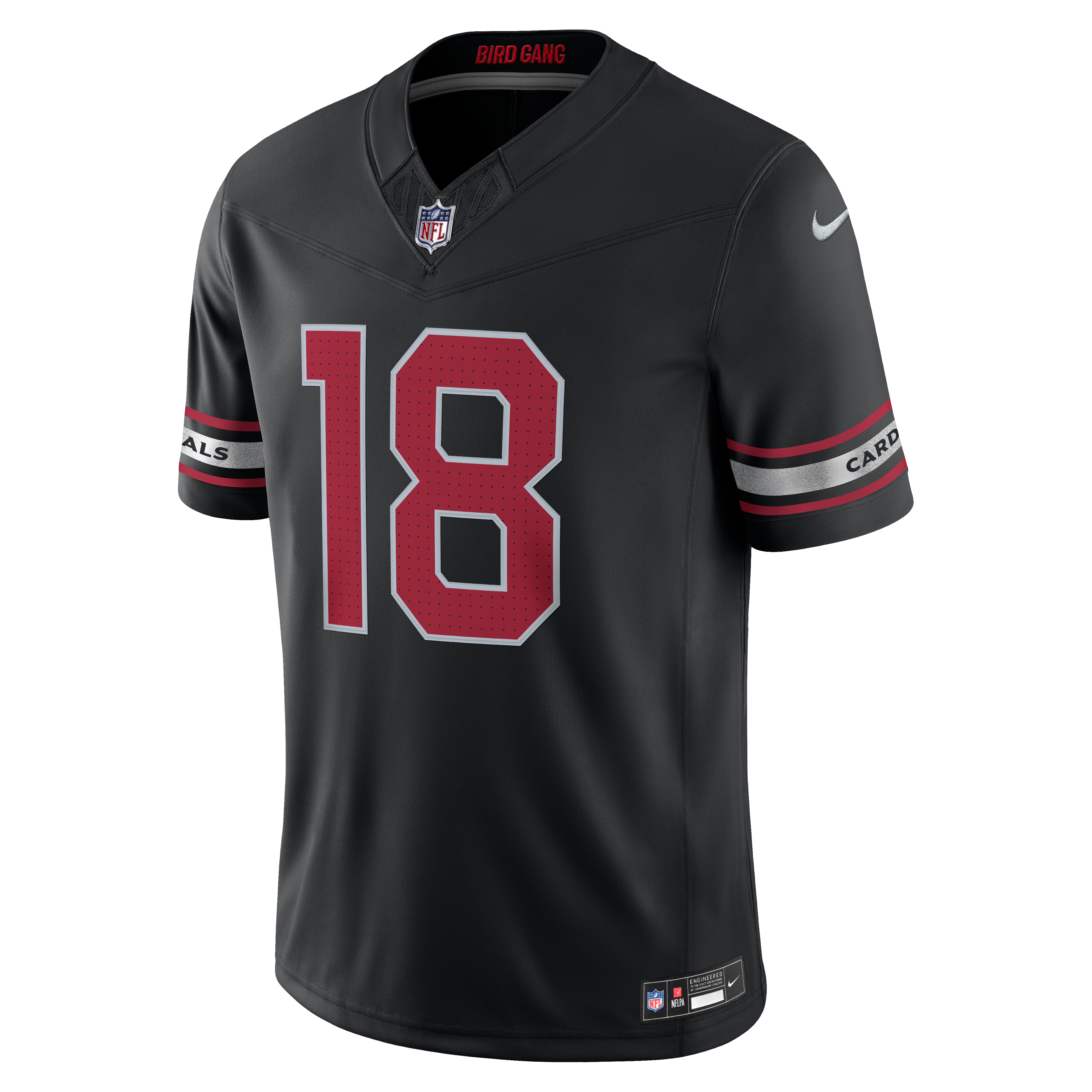 Marvin Harrison Jr Arizona Cardinals Alternate Jersey Black NFL Football Fan Wear