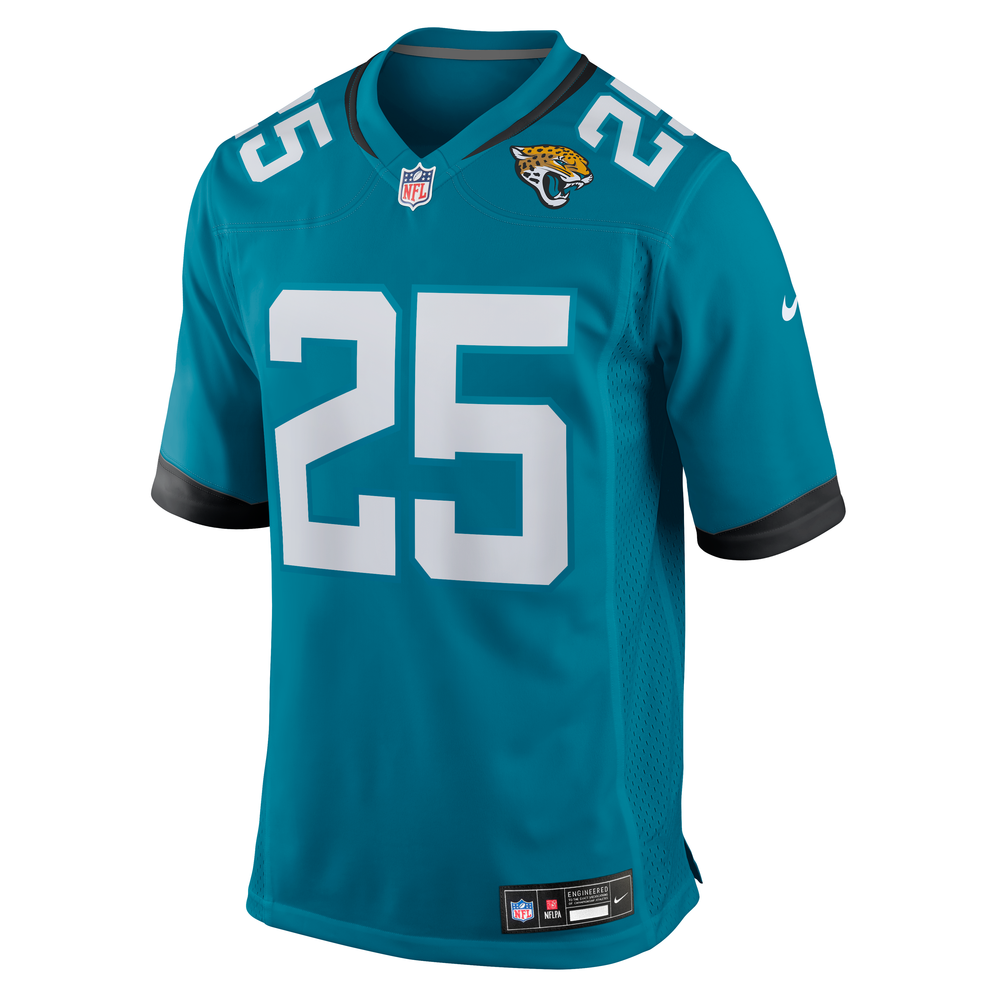 Rayuan Lane Jacksonville Jaguars Game Jersey Teal NFL Football Fan Wear