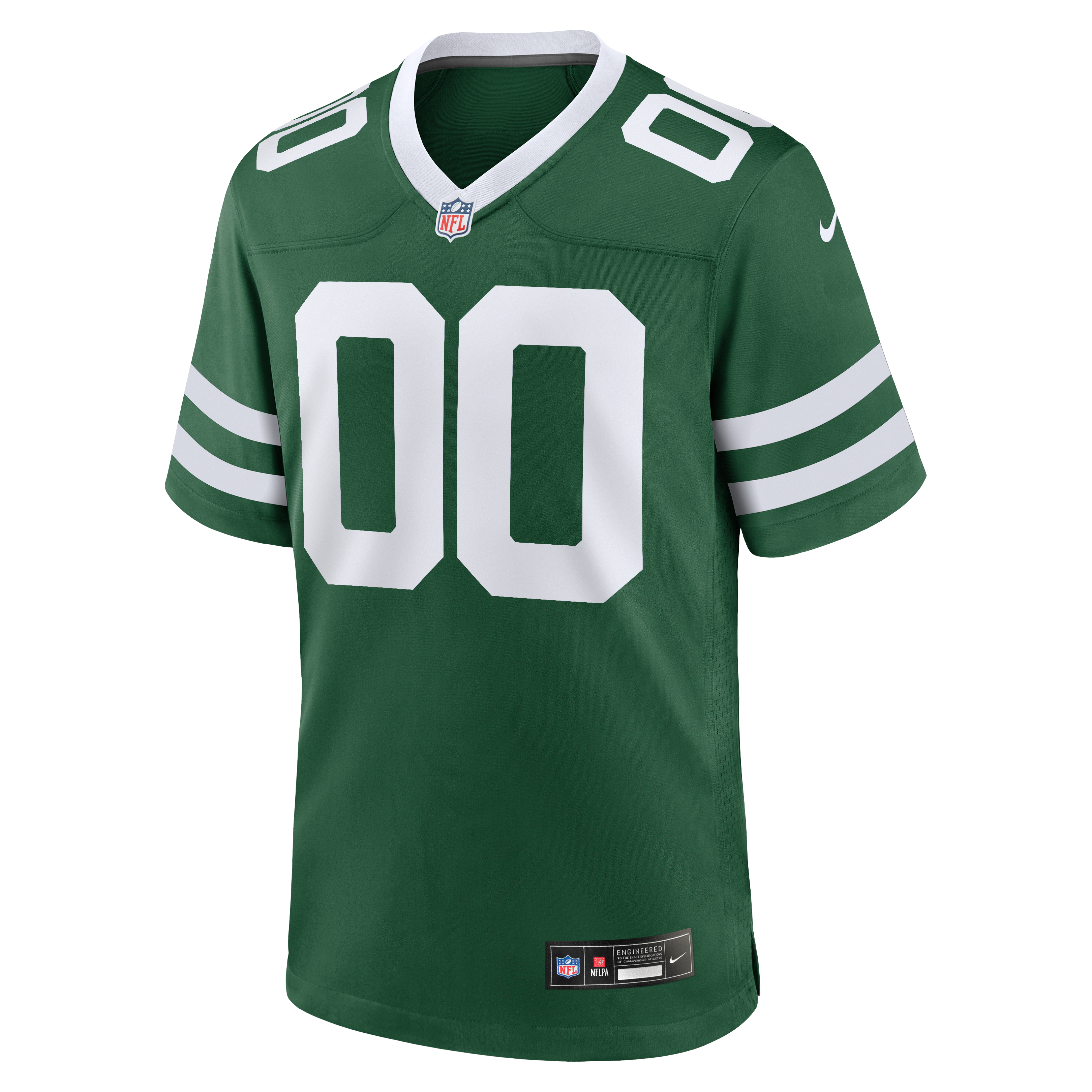 Green New York Jets Custom Jersey Green NFL Football Fan Wear Custom Number
