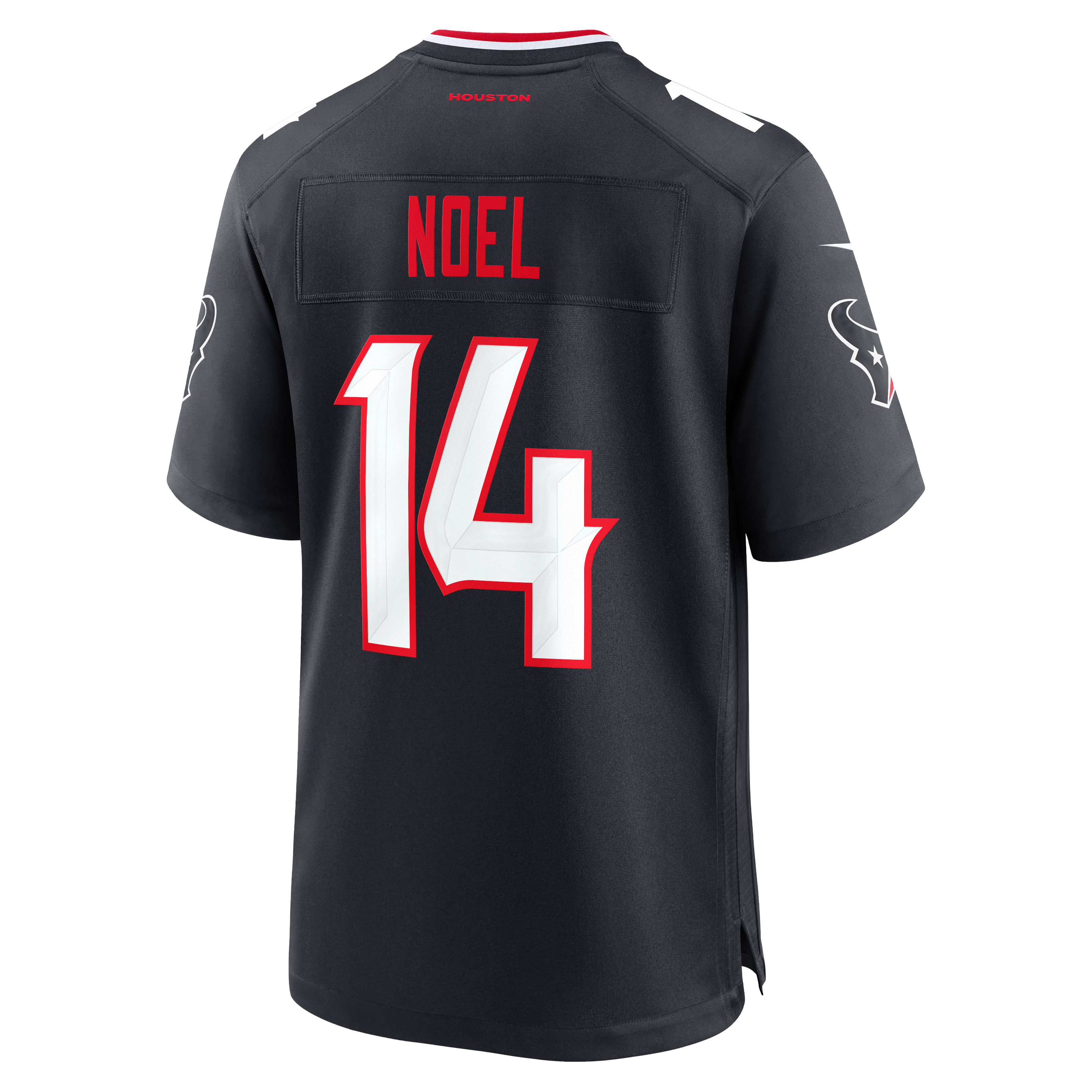 Jaylin Noel Houston Texans Game Jersey Navy NFL Football Fan Wear