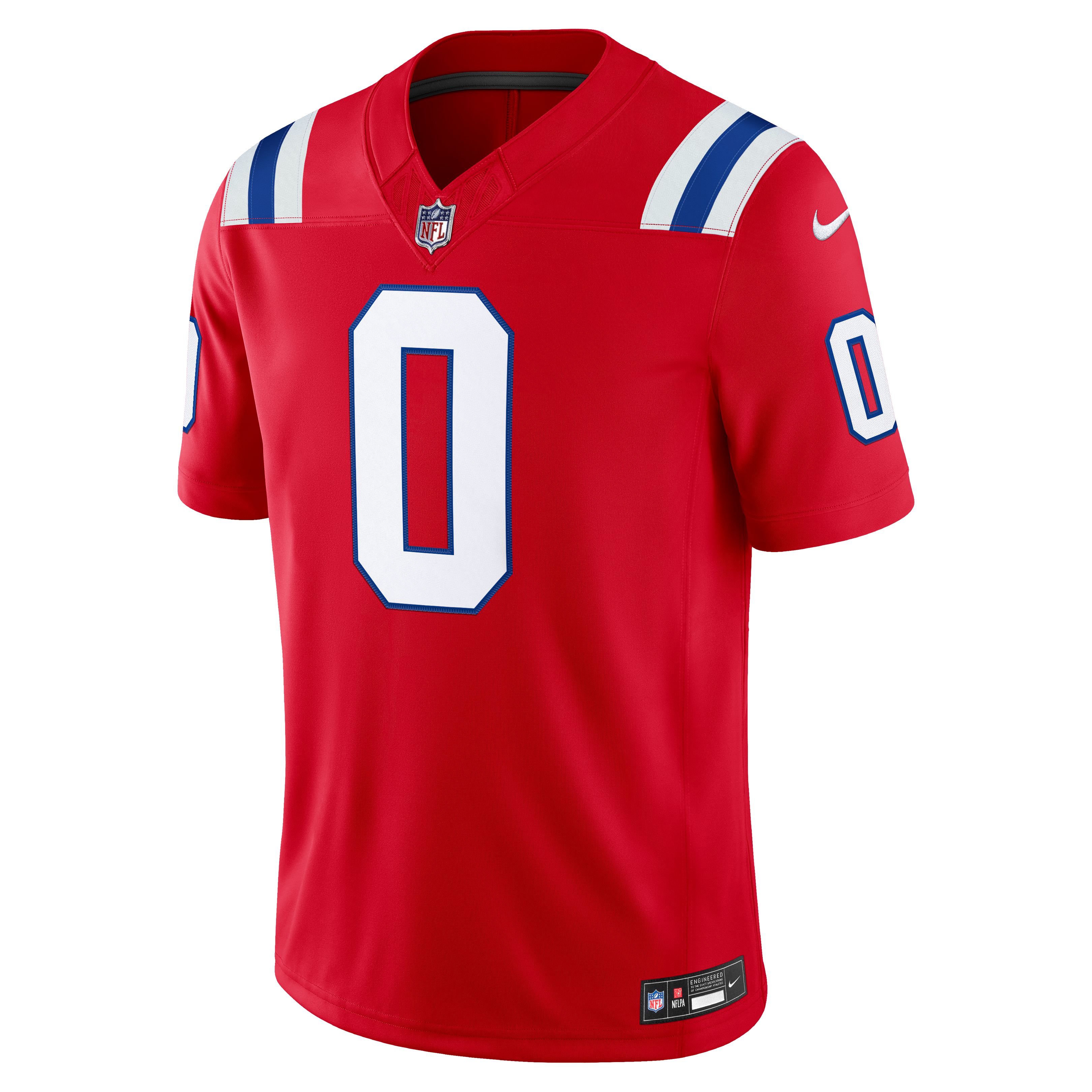 Christian Gonzalez New England Patriots Alternate Jersey Red NFL Football Fan Wear
