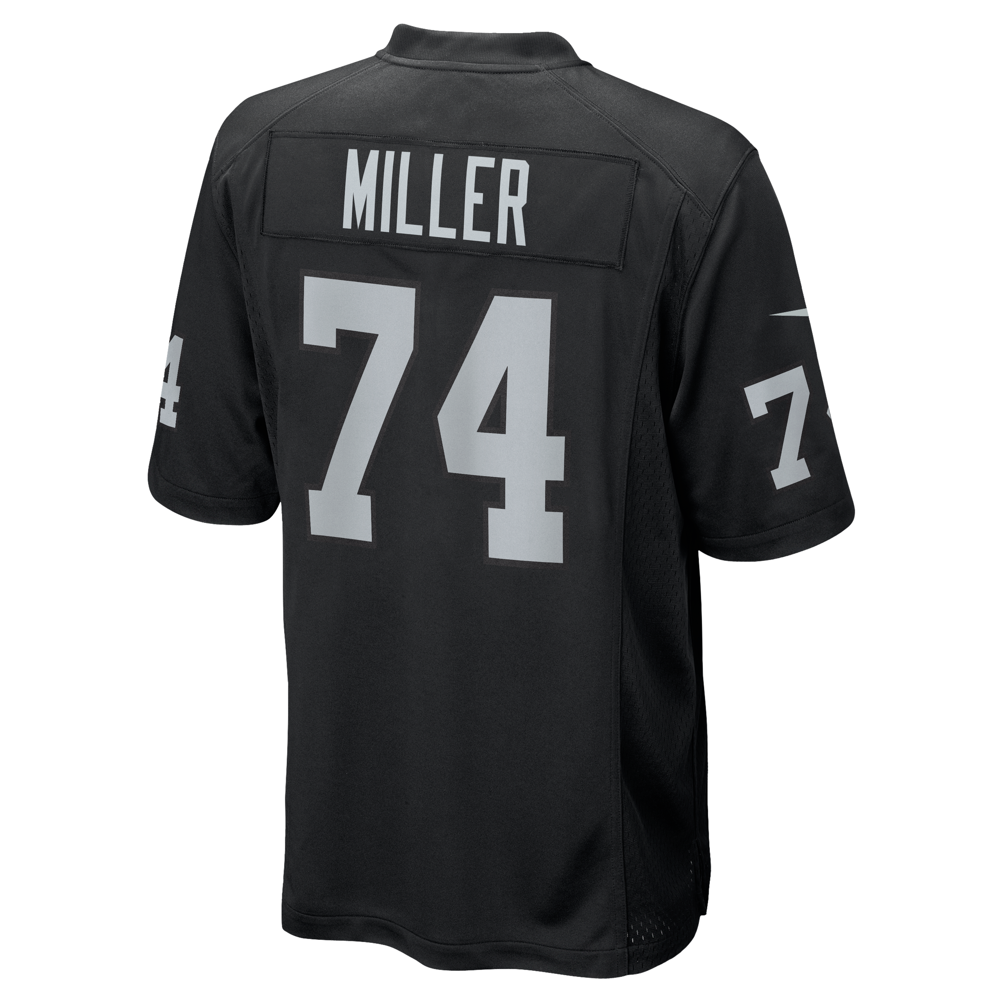 Kolton Miller Las Vegas Raiders Game Jersey Black NFL Football Fan Wear