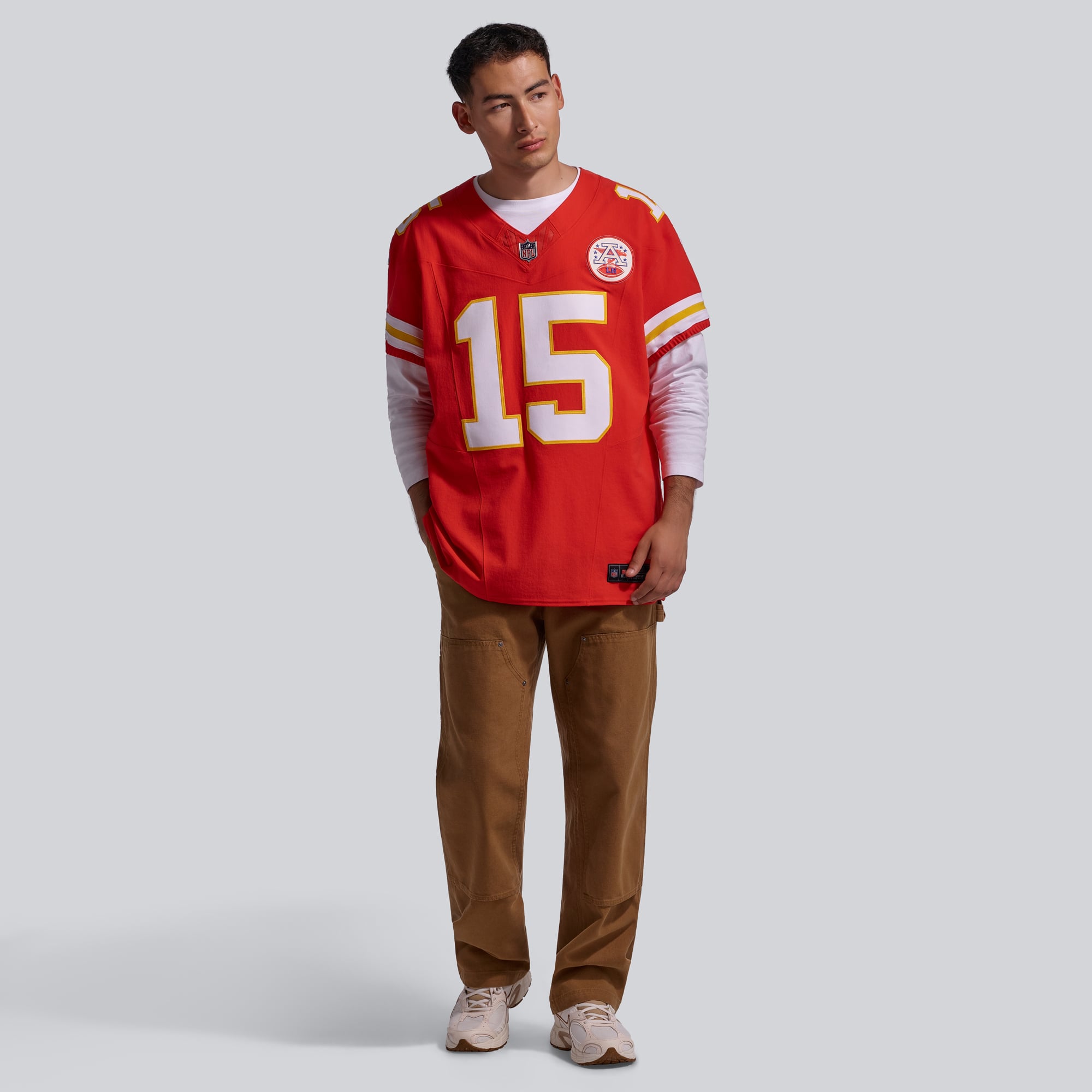 Patrick Ma Kansas City Chiefs Home Jersey Red NFL Football Fan Wear Patrick Ma