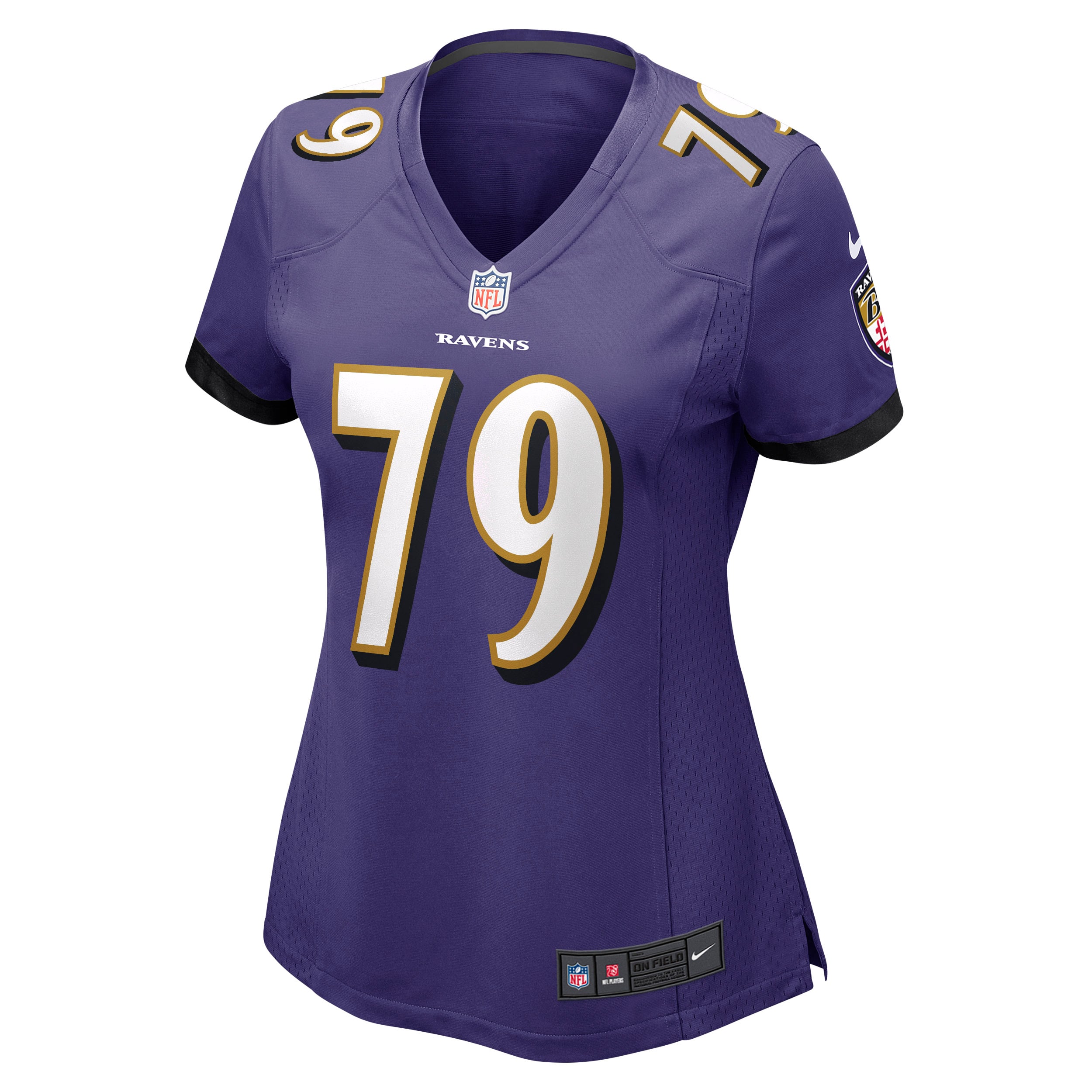 Ronnie Stanley Baltimore Ravens Game Jersey Purple NFL Football Fan Wear Ronnie Stanley