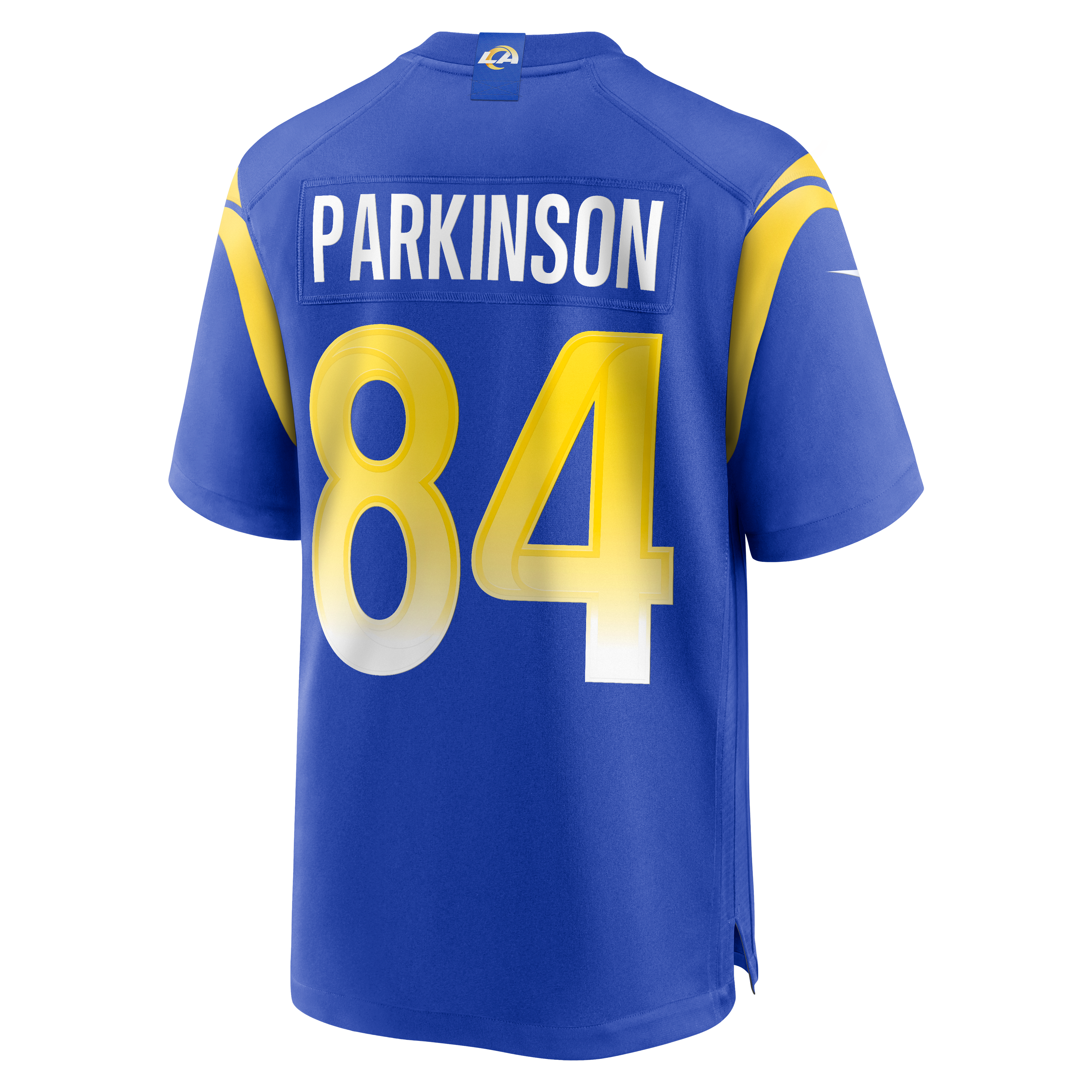 Colby Parkinson Los Angeles Rams Game Jersey Royal NFL Football Fan Wear