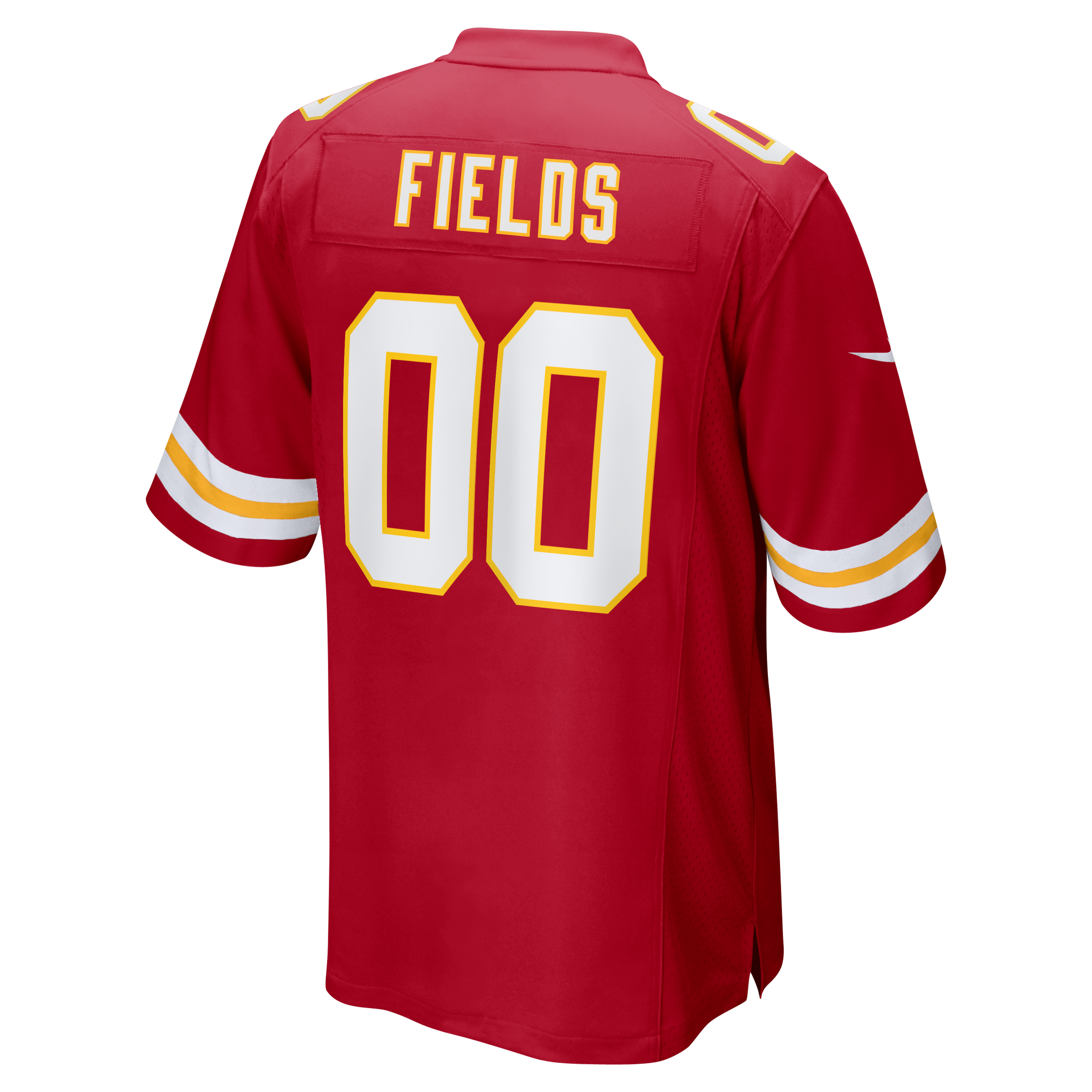 Justin Fields Kansas City Chiefs Game Jersey Red NFL Football Fan Wear