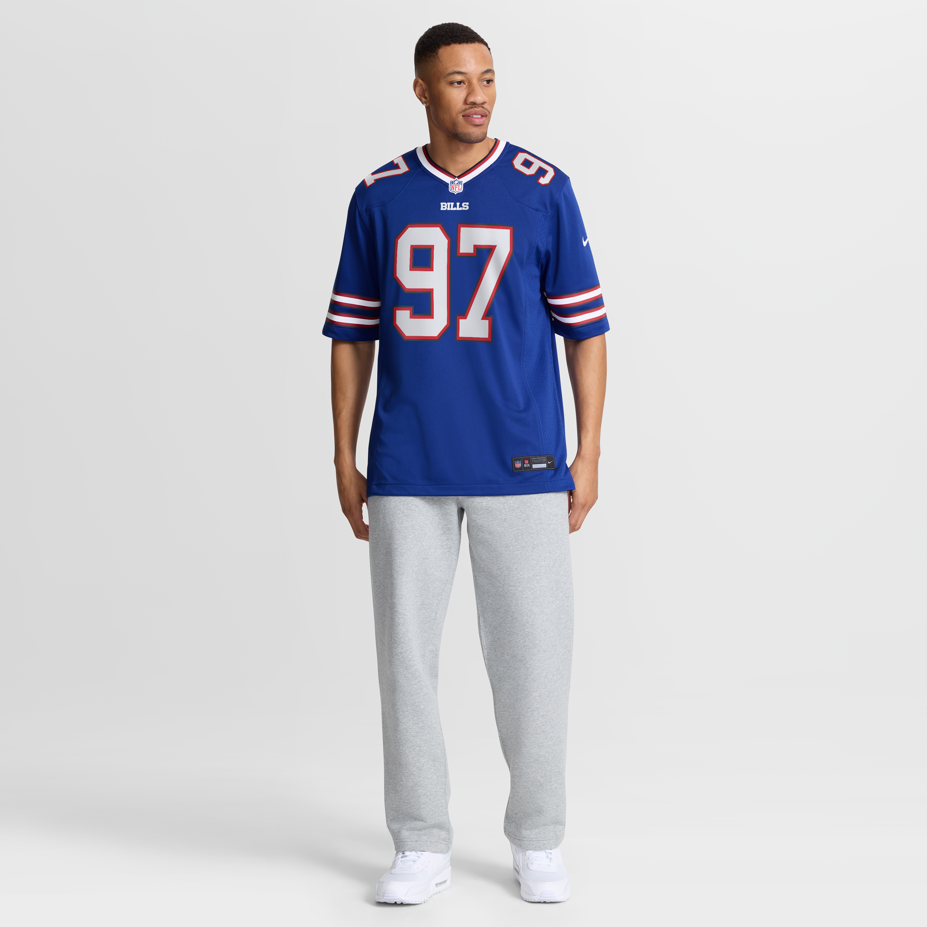 Joey Bosa Buffalo Bills Player Jersey Royal NFL Football Fan Wear