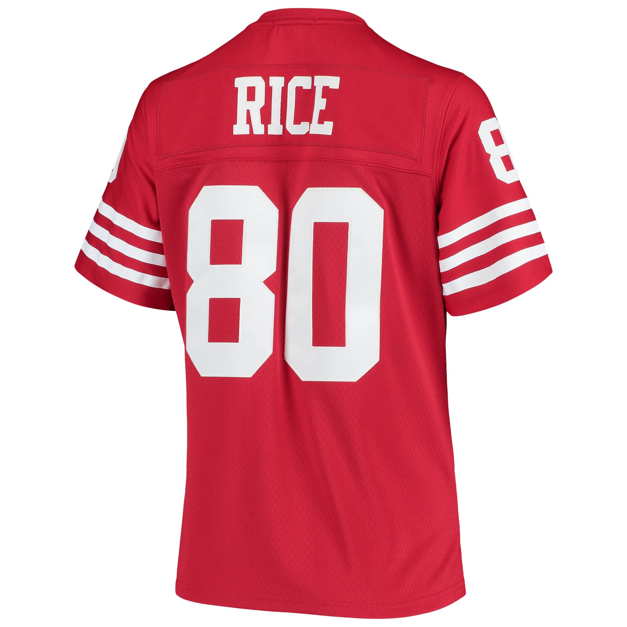 Jerry Rice San Francisco 49ers Replica Jersey Scarlet NFL Football Fan Wear