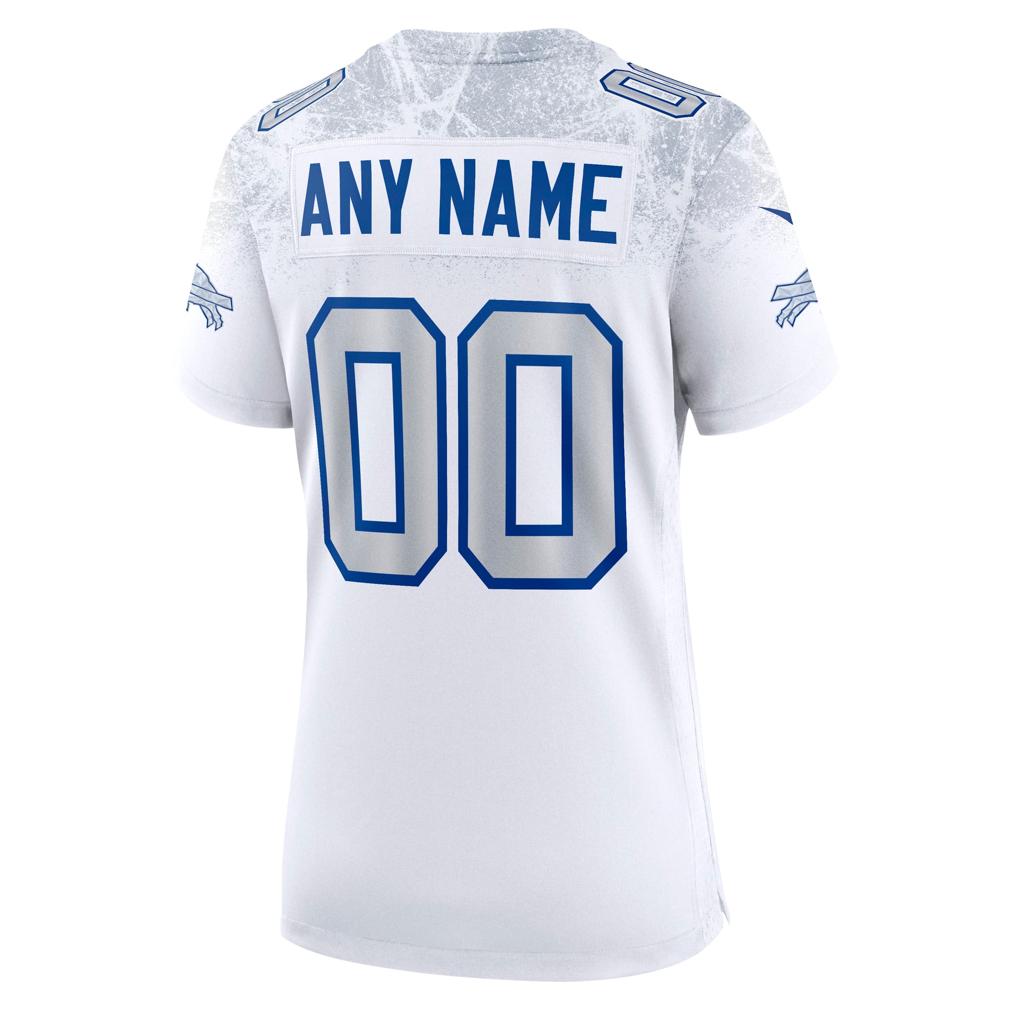 Buffalo Bills Game Jersey White NFL Football Fan Wear Custom Number