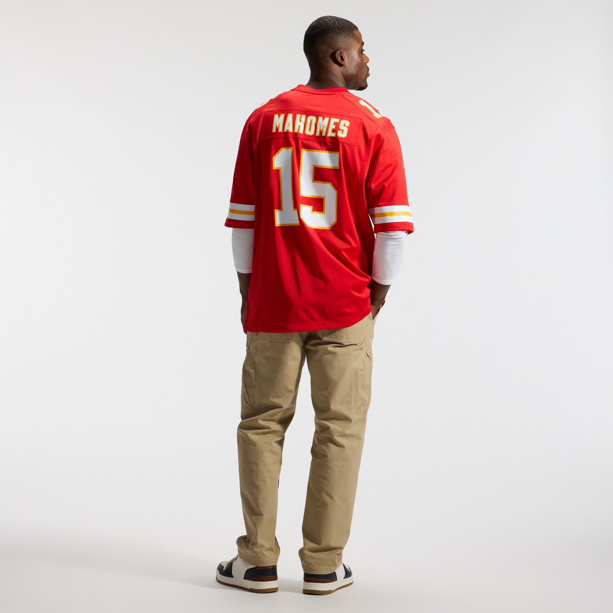 Patrick Mahomes Kansas City Chiefs Game Jersey Red NFL Football Fan Wear