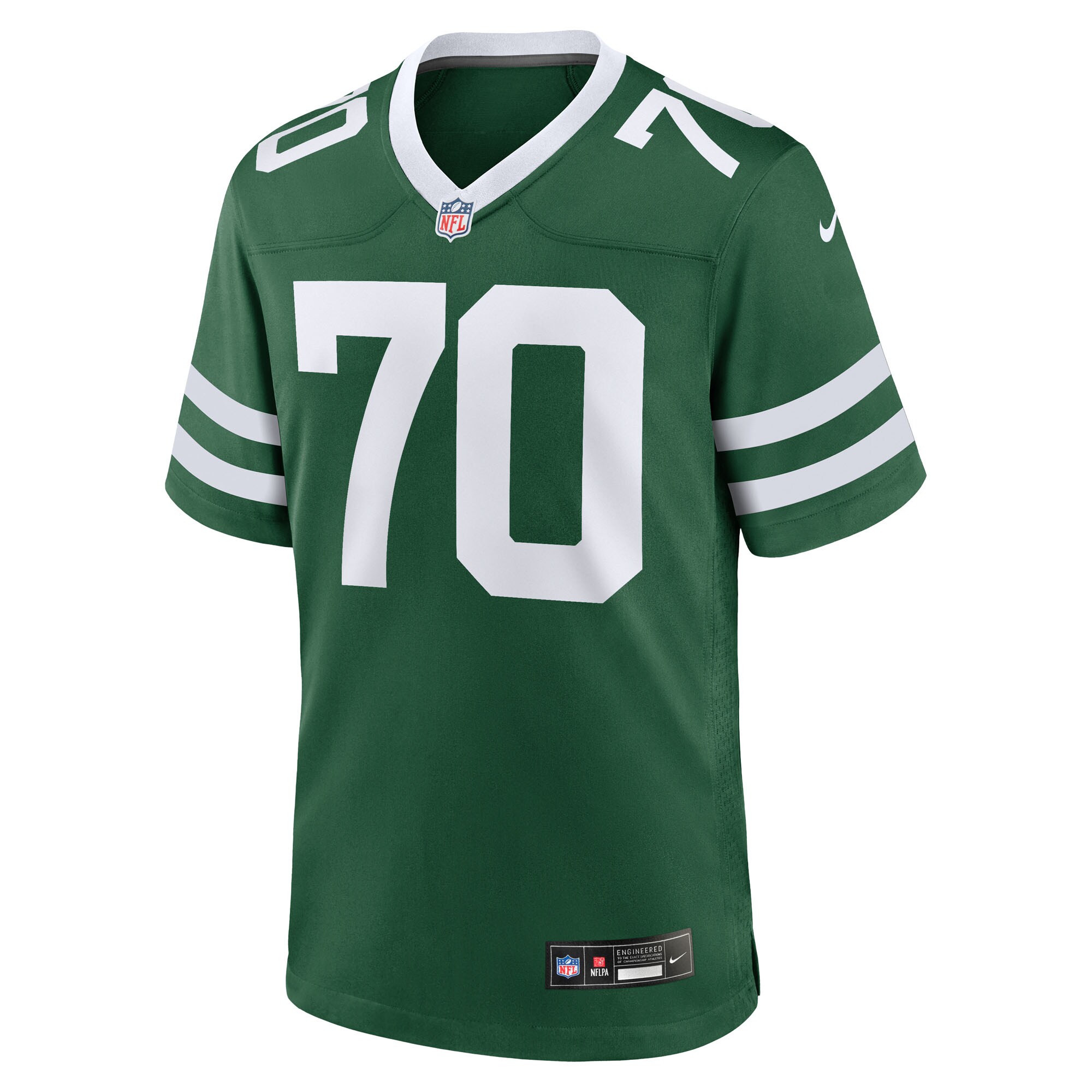 Armand Membou New York Jets Game Jersey Green NFL Football Fan Wear Armand Membou