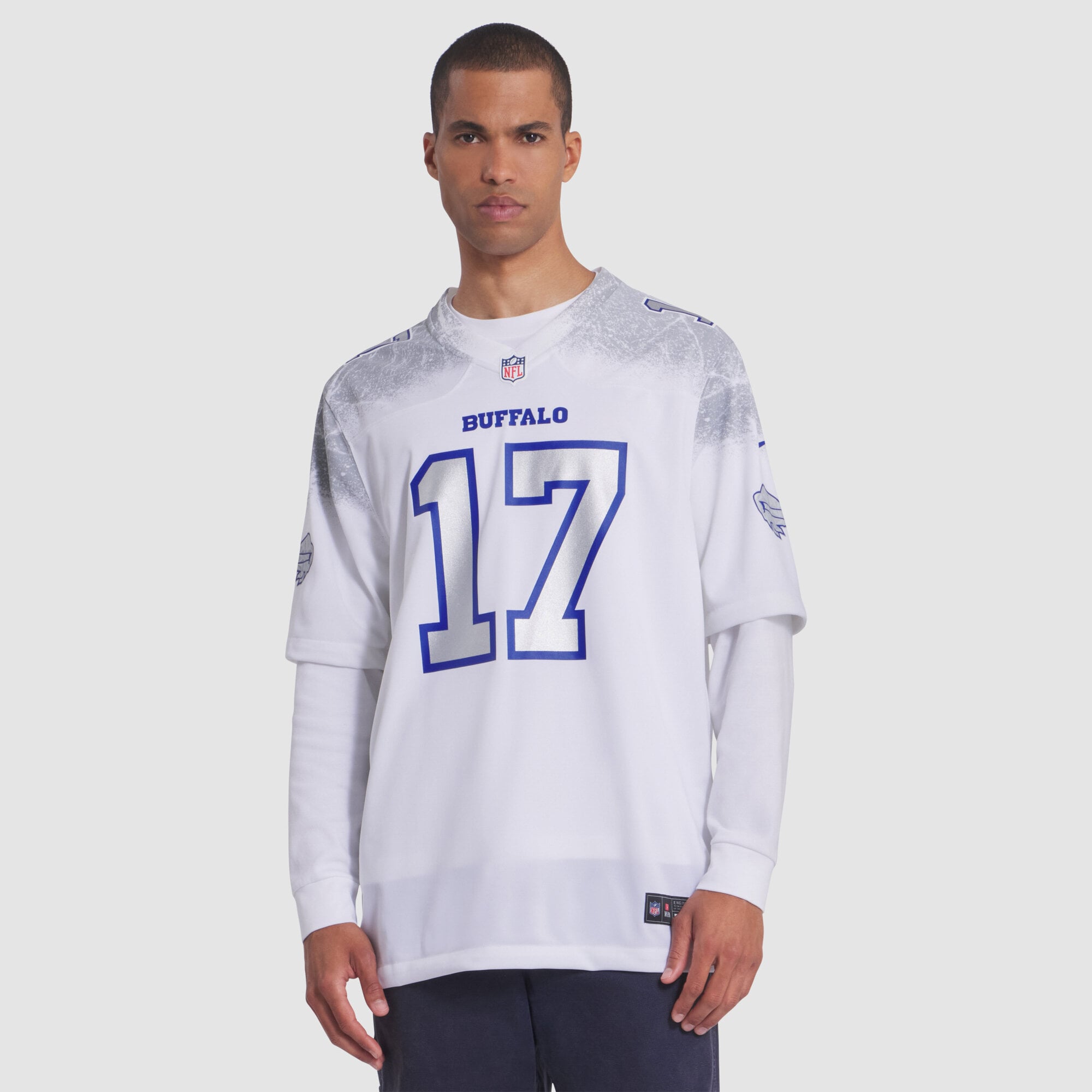 Josh Allen Buffalo Bills Game Jersey White NFL Football Fan Wear