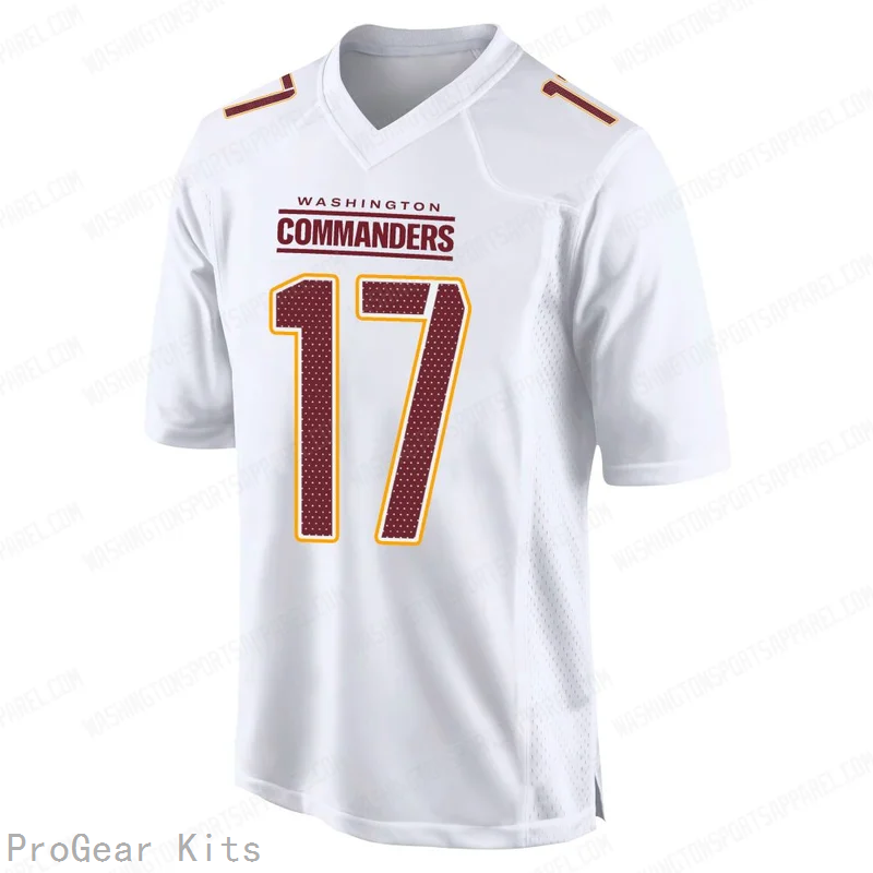 Terry McLaurin Tundra Washington Commanders Game Jersey No.17 White NFL Football Fan Wear