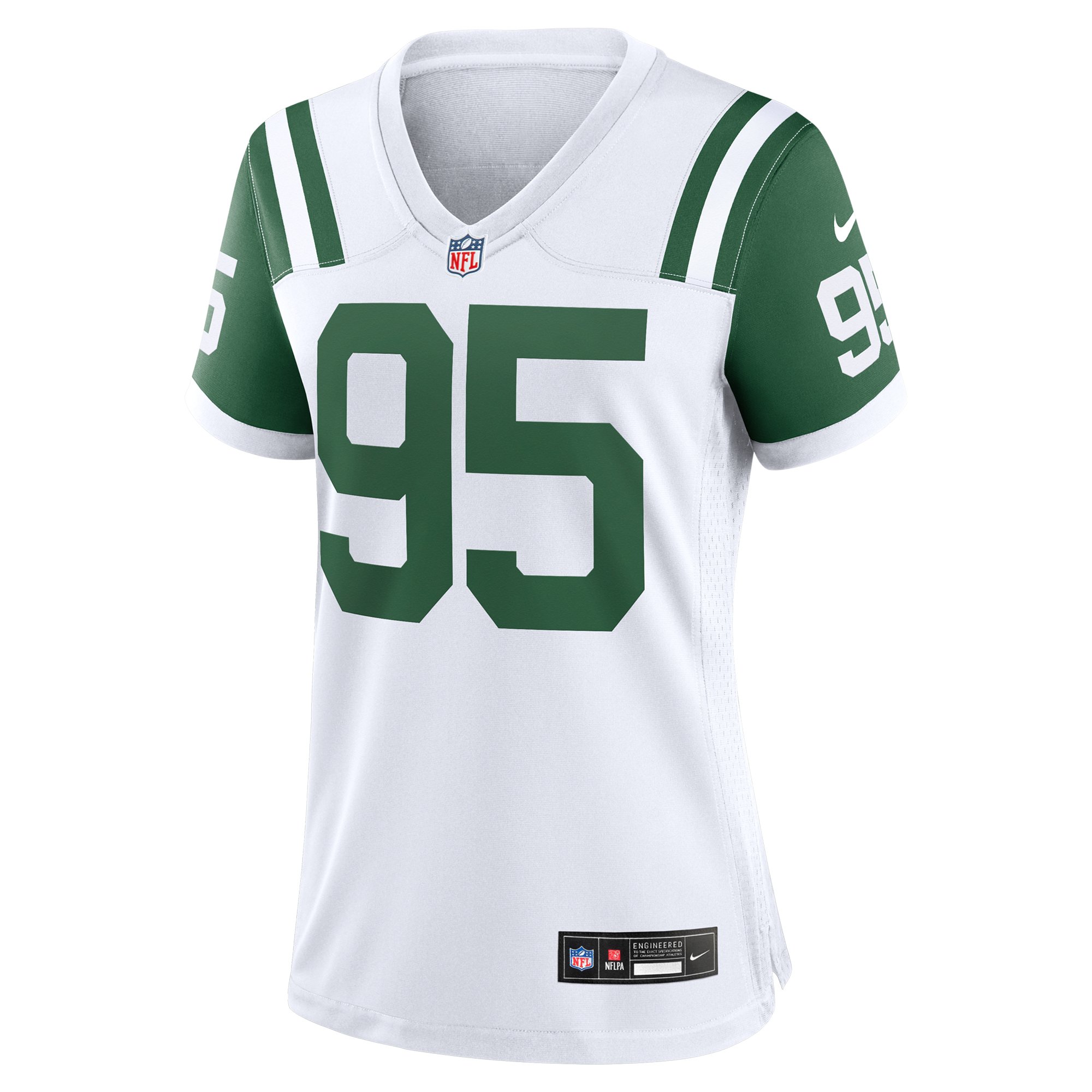 Quinnen Williams New York Jets Game Jersey White NFL Football Fan Wear