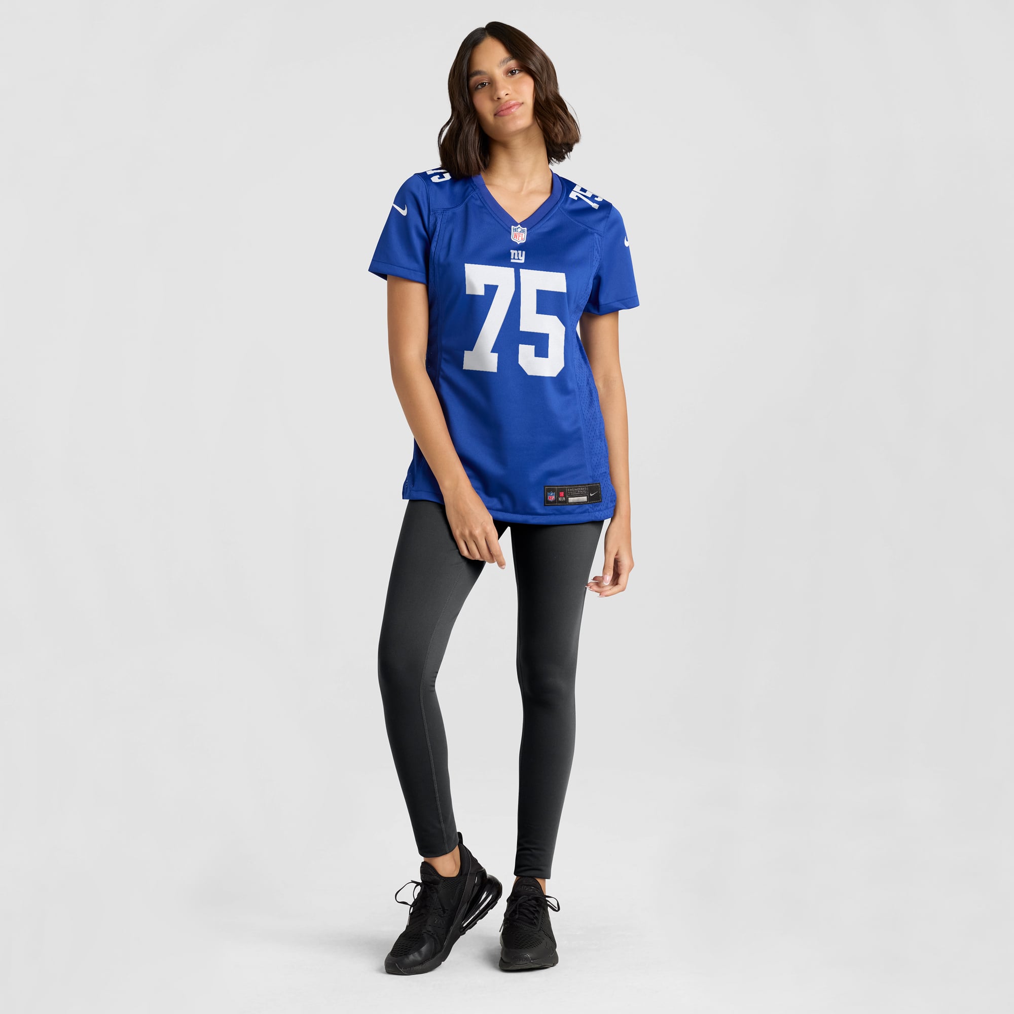 Joshua Ezeudu New York Giants Player Jersey Royal NFL Football Fan Wear