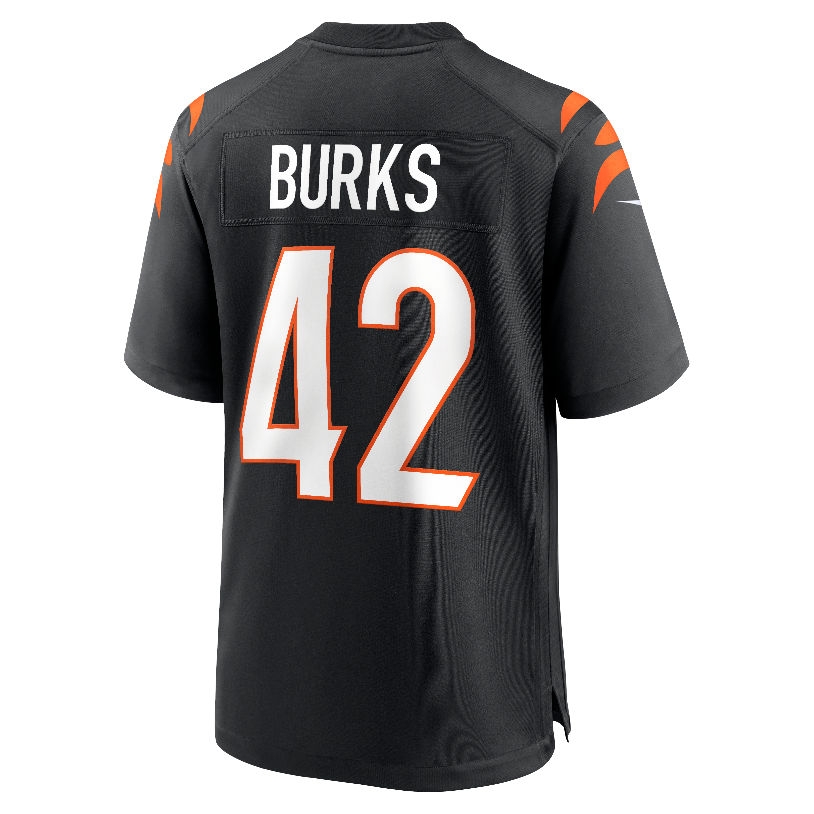 Oren Burks Cincinnati Bengals Game Jersey Black NFL Football Fan Wear