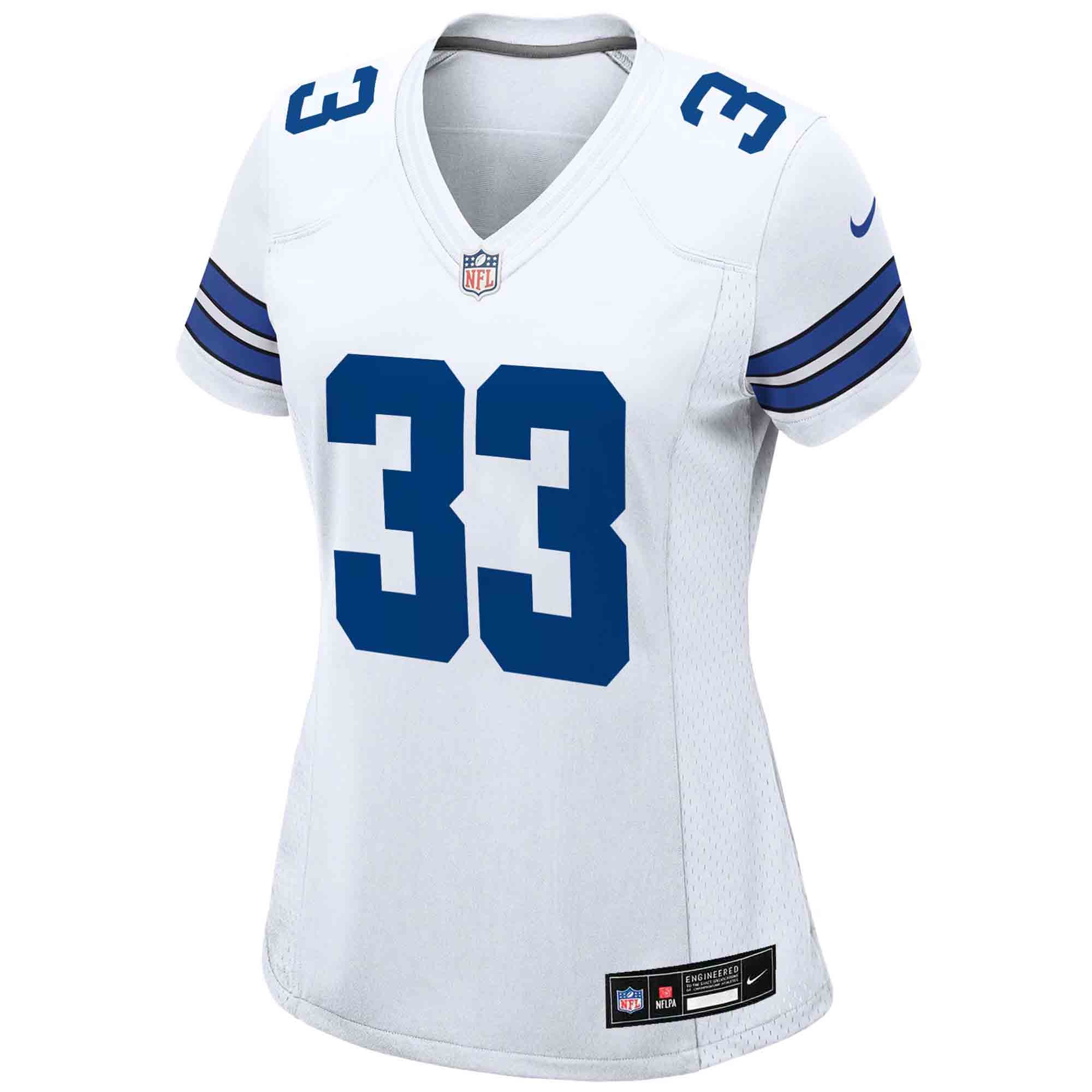 Javonte Williams Dallas Cowboys Game Jersey White NFL Football Fan Wear Javonte Williams