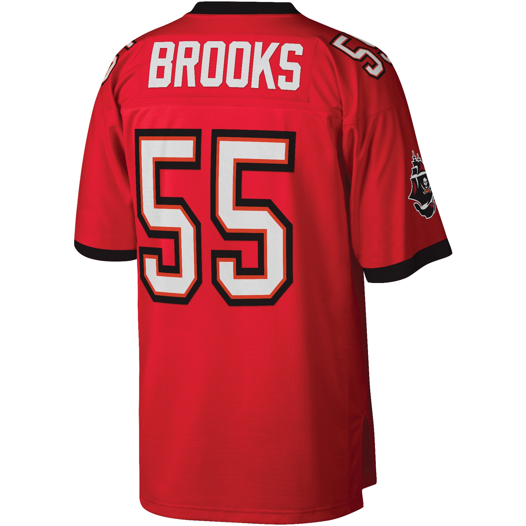 Derrick Brooks Tampa Bay Buccaneers Replica Jersey Red NFL Football Fan Wear Derrick Brooks