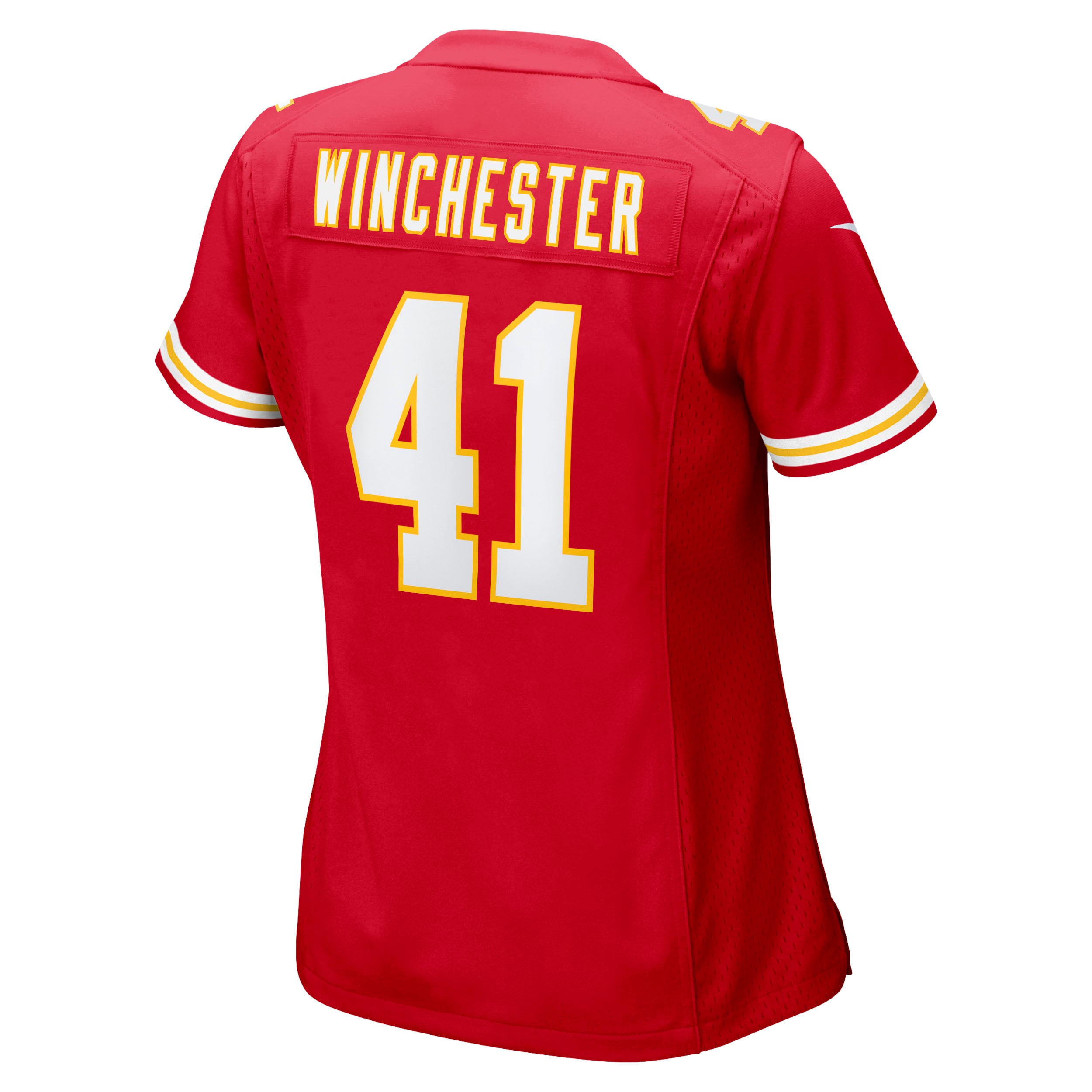 James Winchester Kansas City Chiefs Game Jersey Red NFL Football Fan Wear