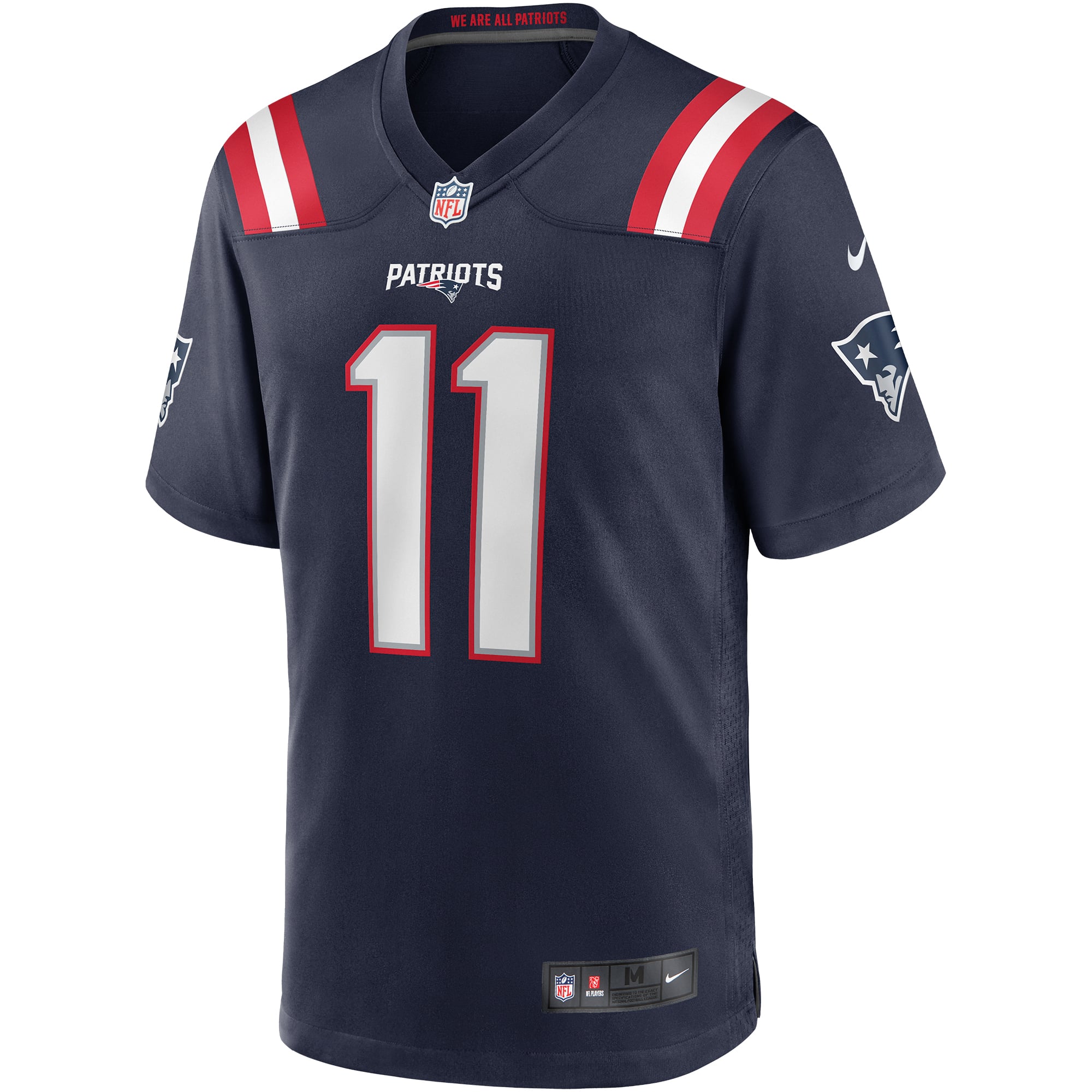 Drew Bledsoe Retired New England Patriots Player Jersey Navy NFL Football Fan Wear
