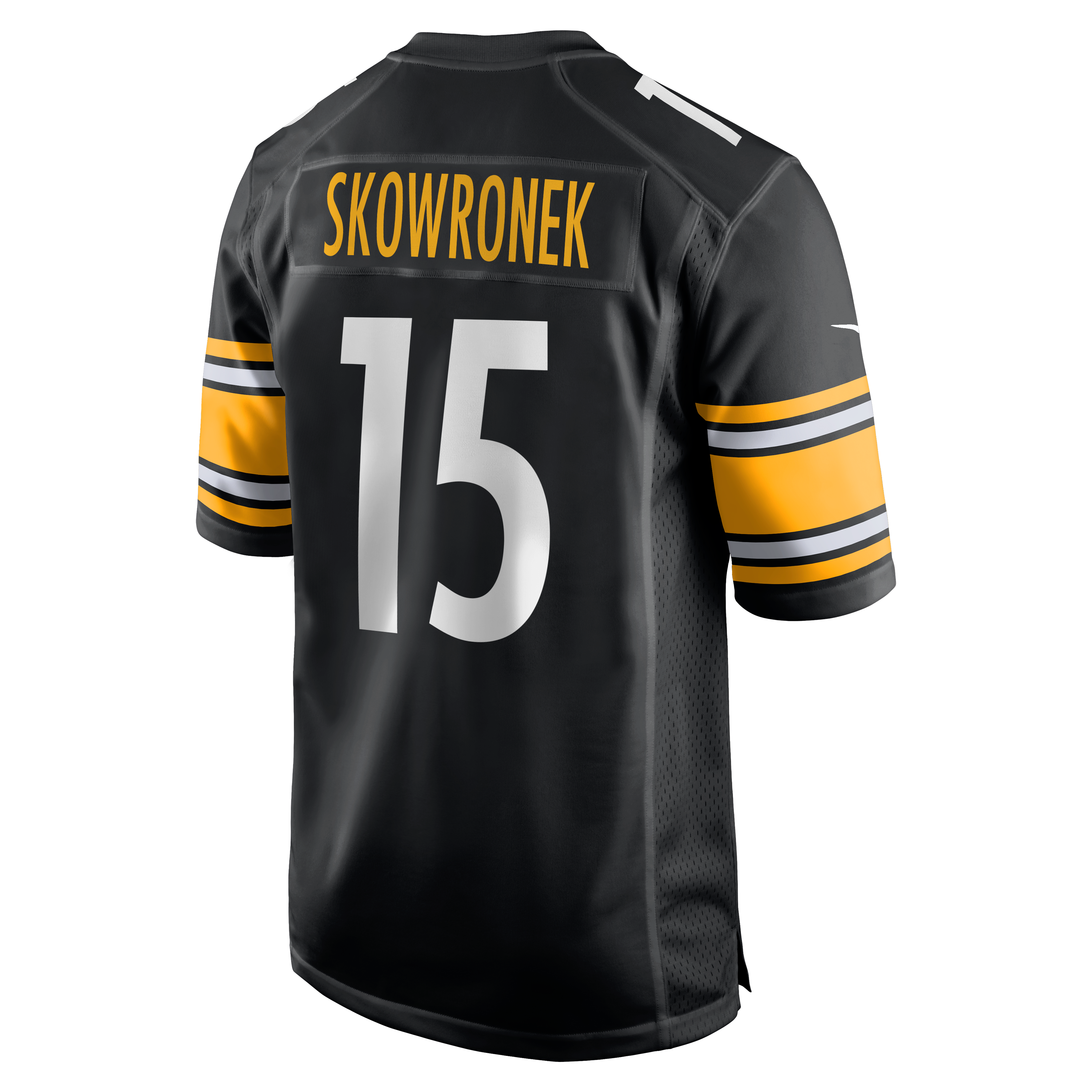Ben Skowronek Pittsburgh Steelers Game Jersey Black NFL Football Fan Wear
