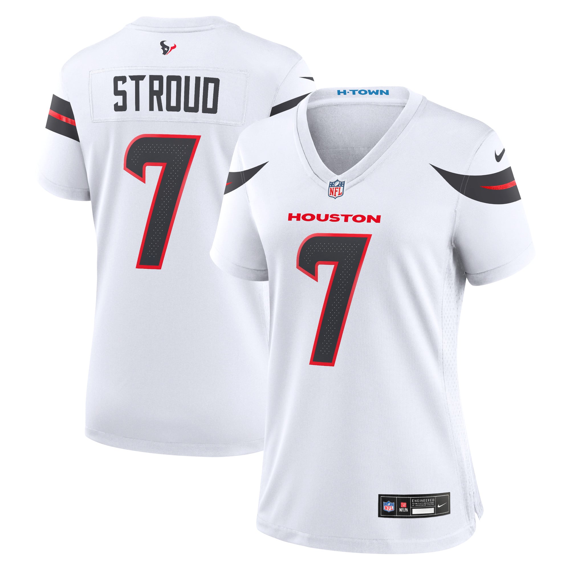 Houston Texans Game Jersey White NFL Football Fan Wear