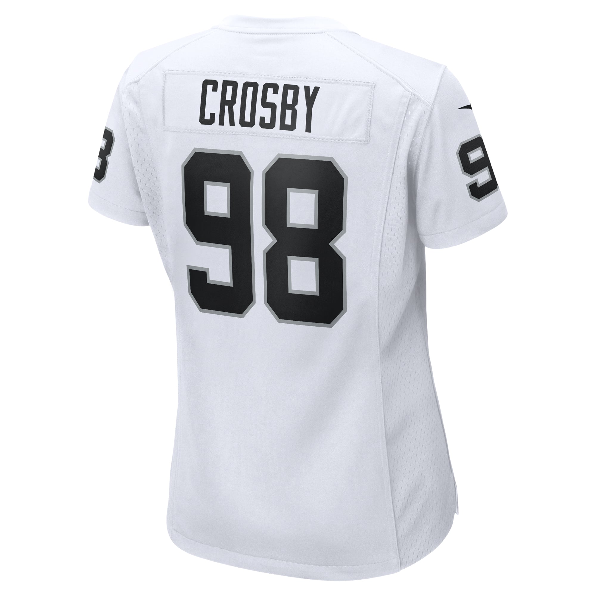 Maxx Crosby Las Vegas Raiders Game Jersey White NFL Football Fan Wear