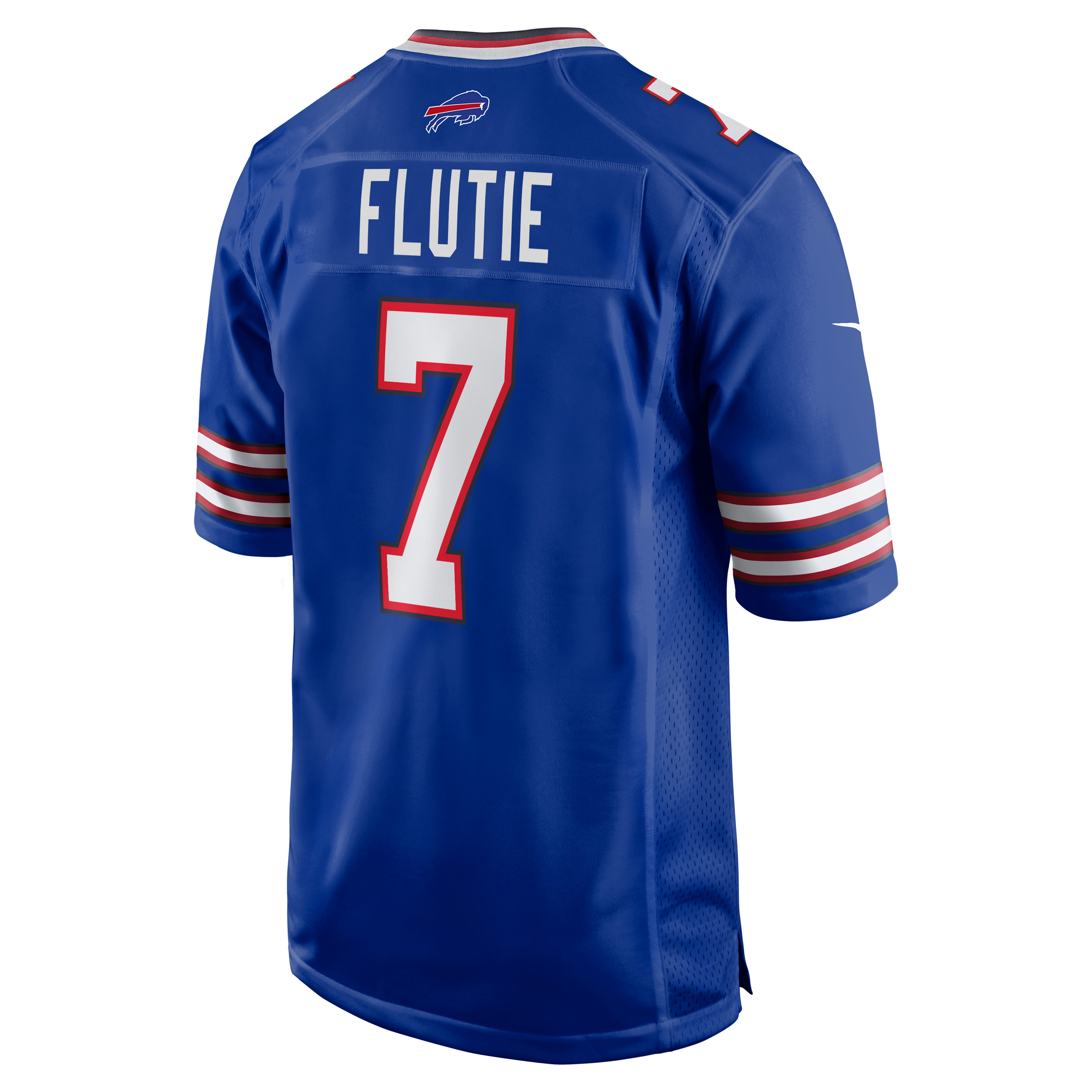 Doug Flutie Retired Buffalo Bills Player Jersey Royal NFL Football Fan Wear