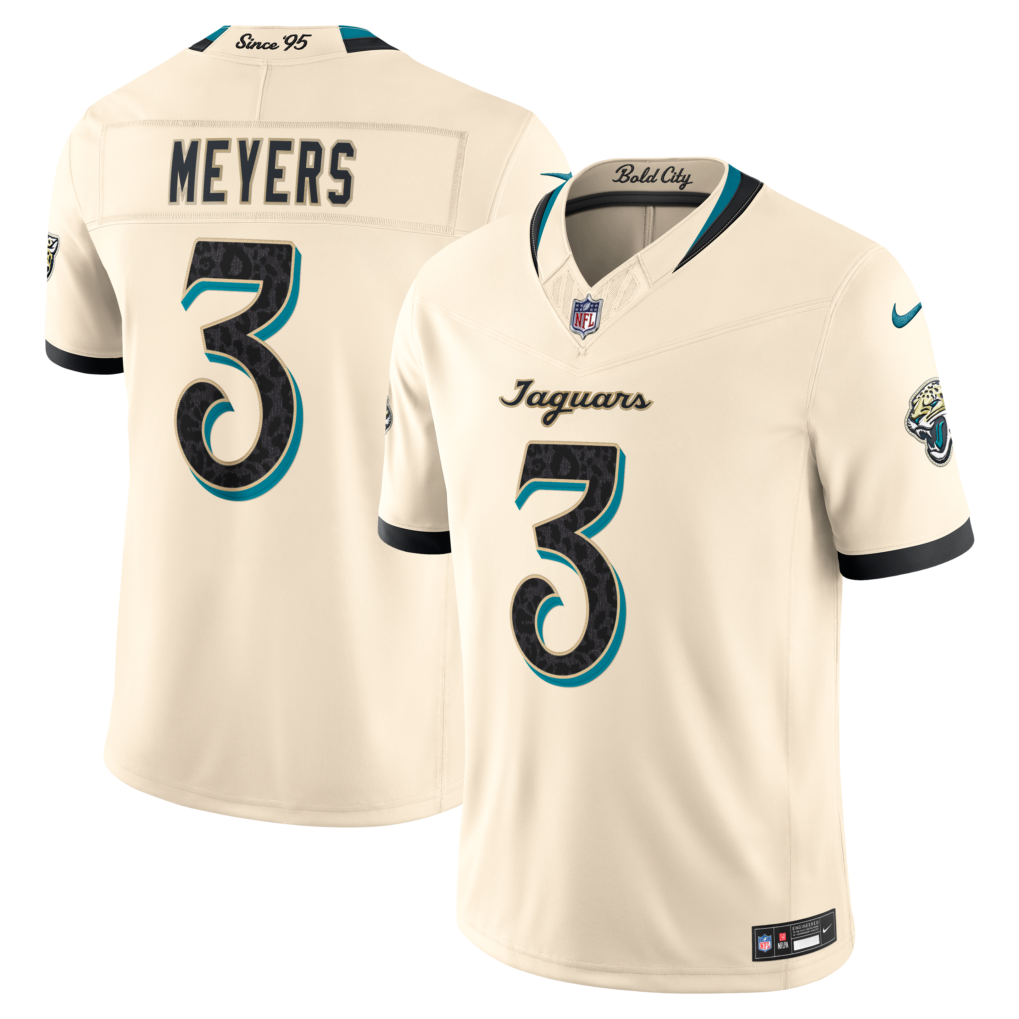 Jakobi Meyers Jacksonville Jaguars Limited Jersey NFL Football Fan Wear