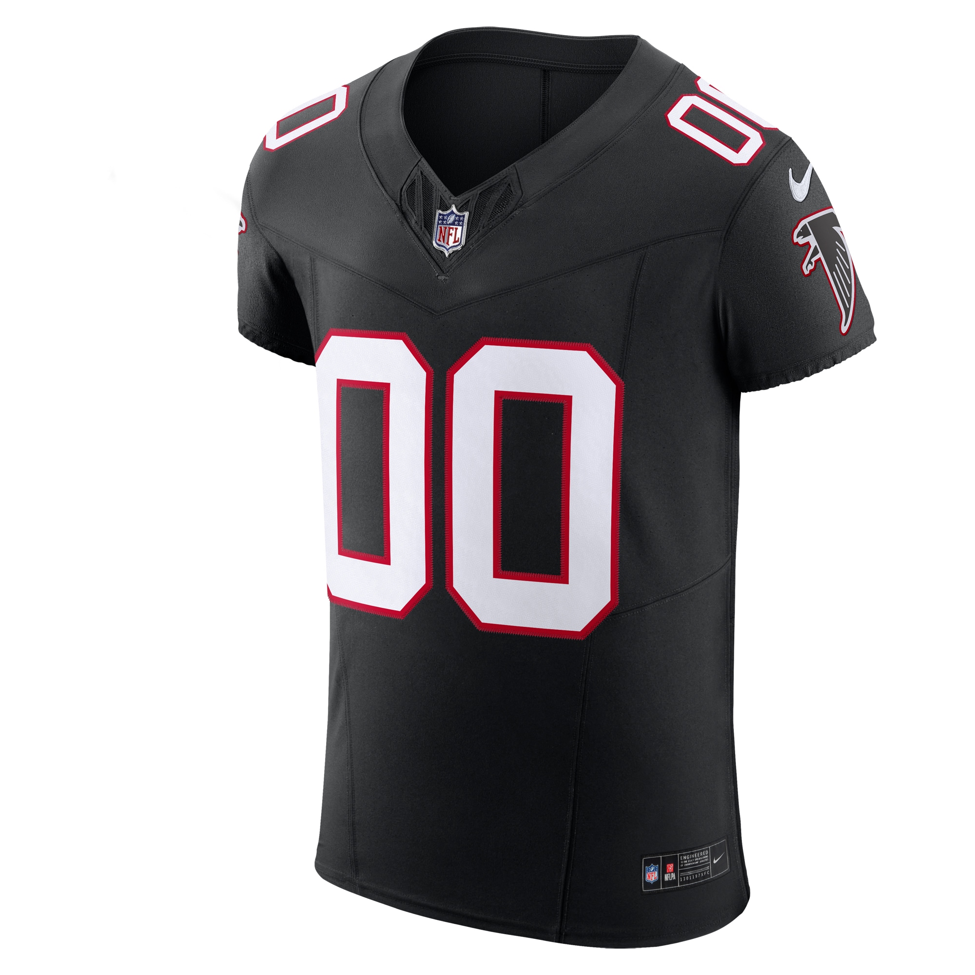 Atlanta Falcons Custom Jersey Black NFL Football Fan Wear Custom Number
