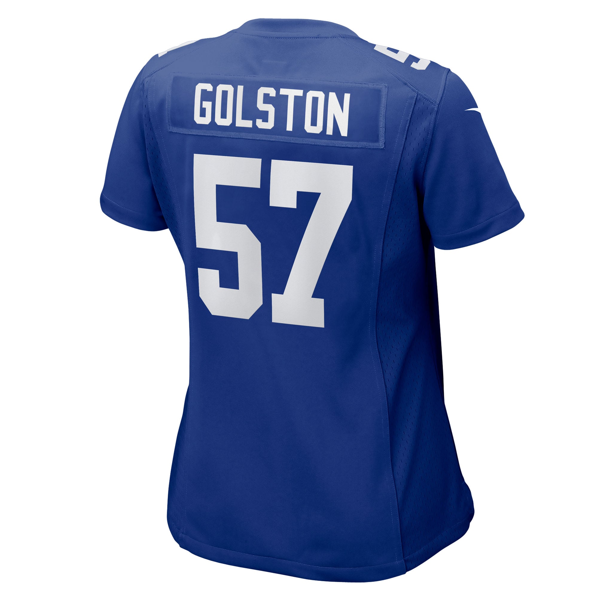 Chauncey Golston New York Giants Game Jersey Royal NFL Football Fan Wear