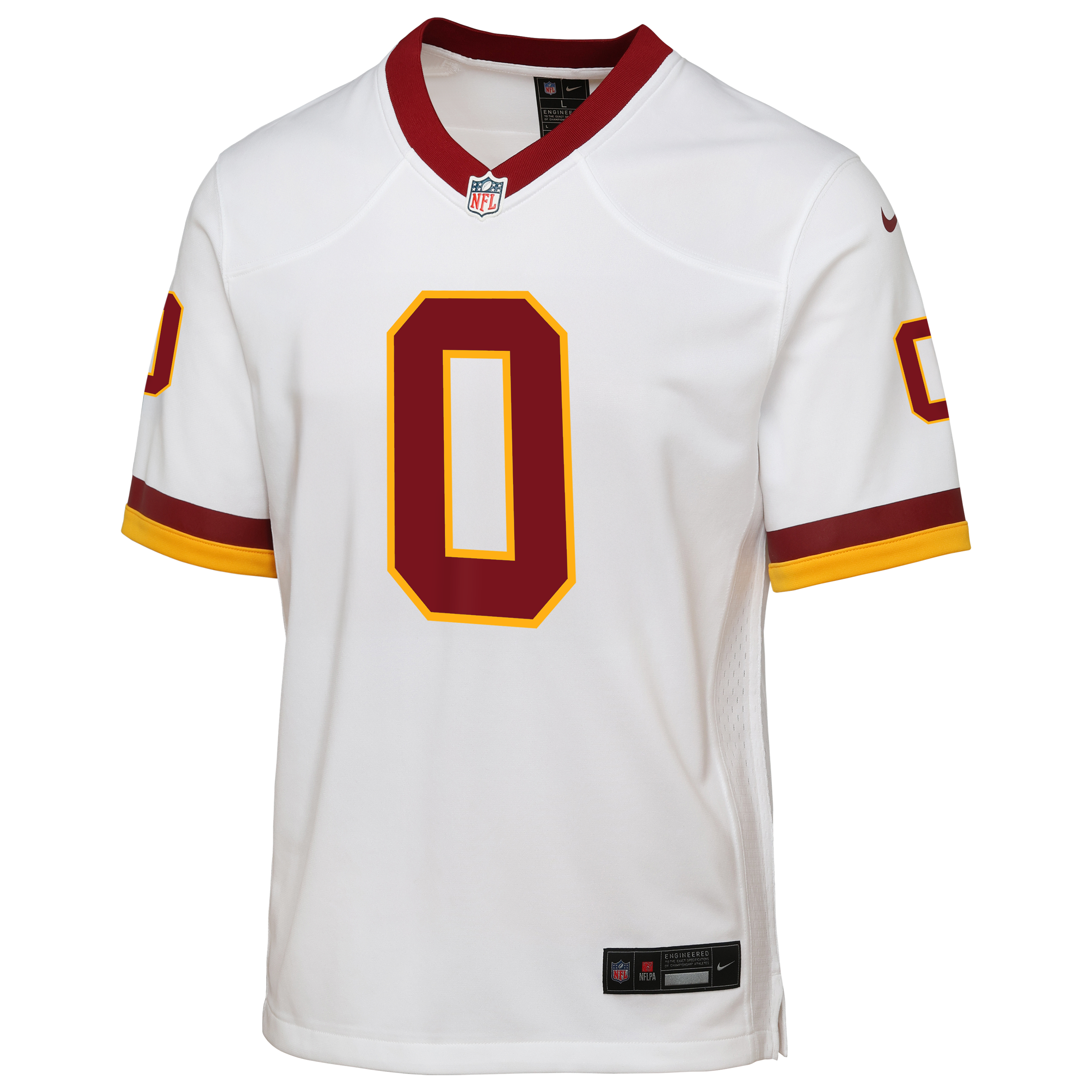 Mike Sainristil Washington Commanders Game Jersey White NFL Football Fan Wear Mike Sainristil