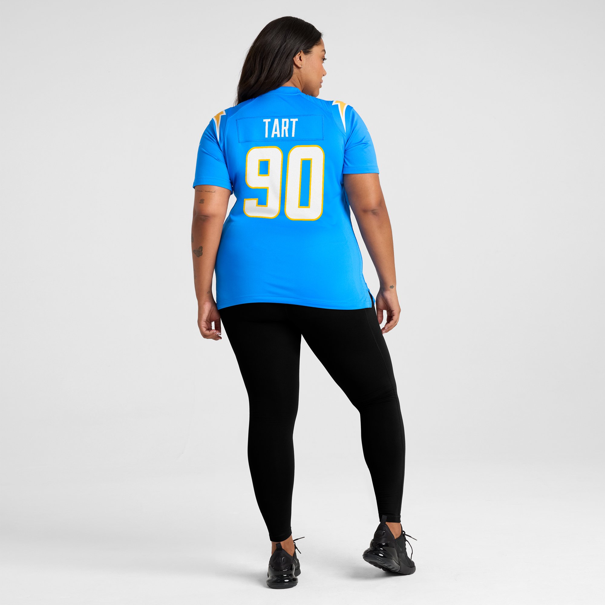 Teair Tart Los Angeles Chargers Game Jersey NFL Football Fan Wear Teair Tart
