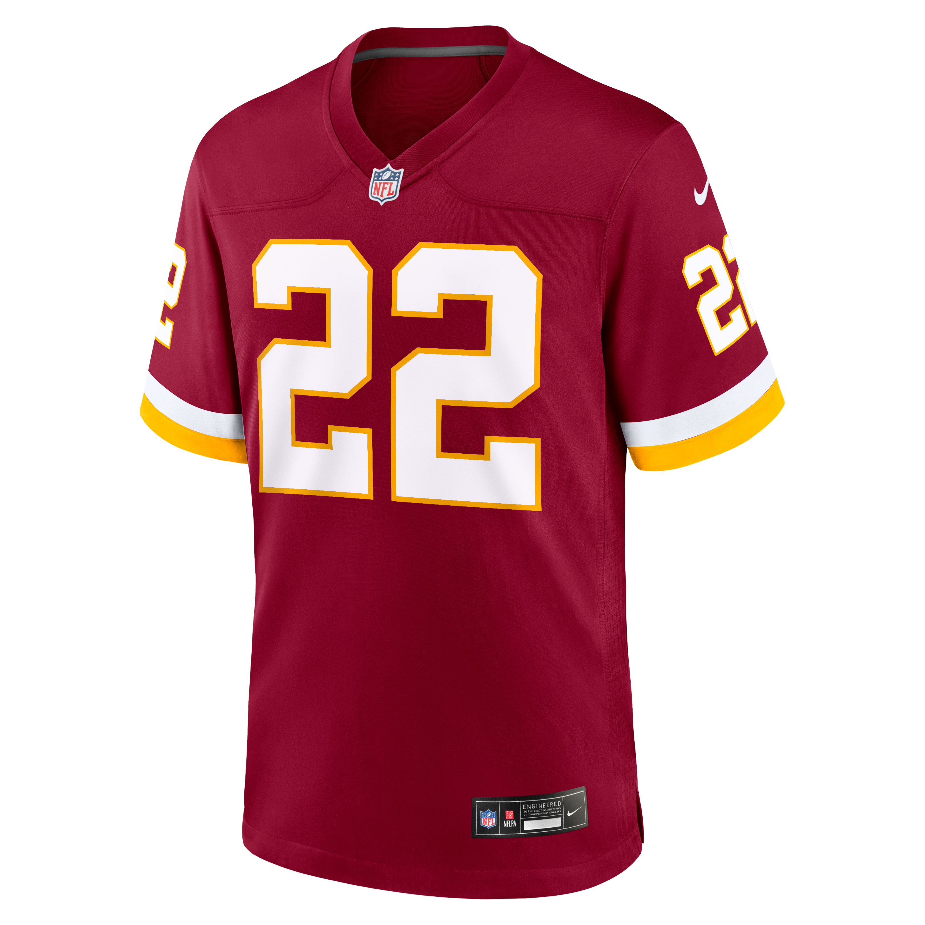Jacory Croskey-Merritt Washington Commanders Game Jersey Burgundy NFL Football Fan Wear Jacory Croskey-Merritt