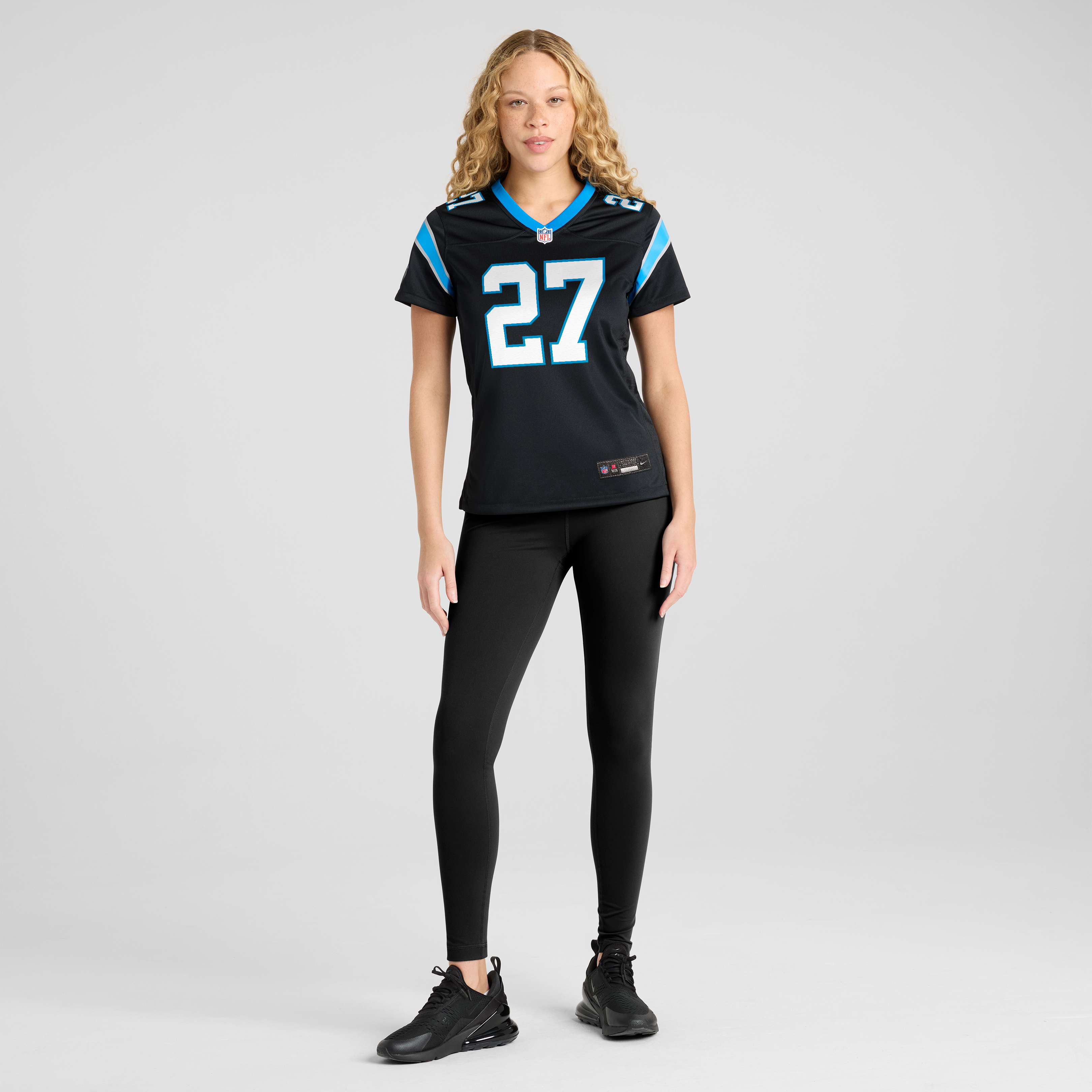 Isaiah Simmons Carolina Panthers Game Jersey Black NFL Football Fan Wear Isaiah Simmons