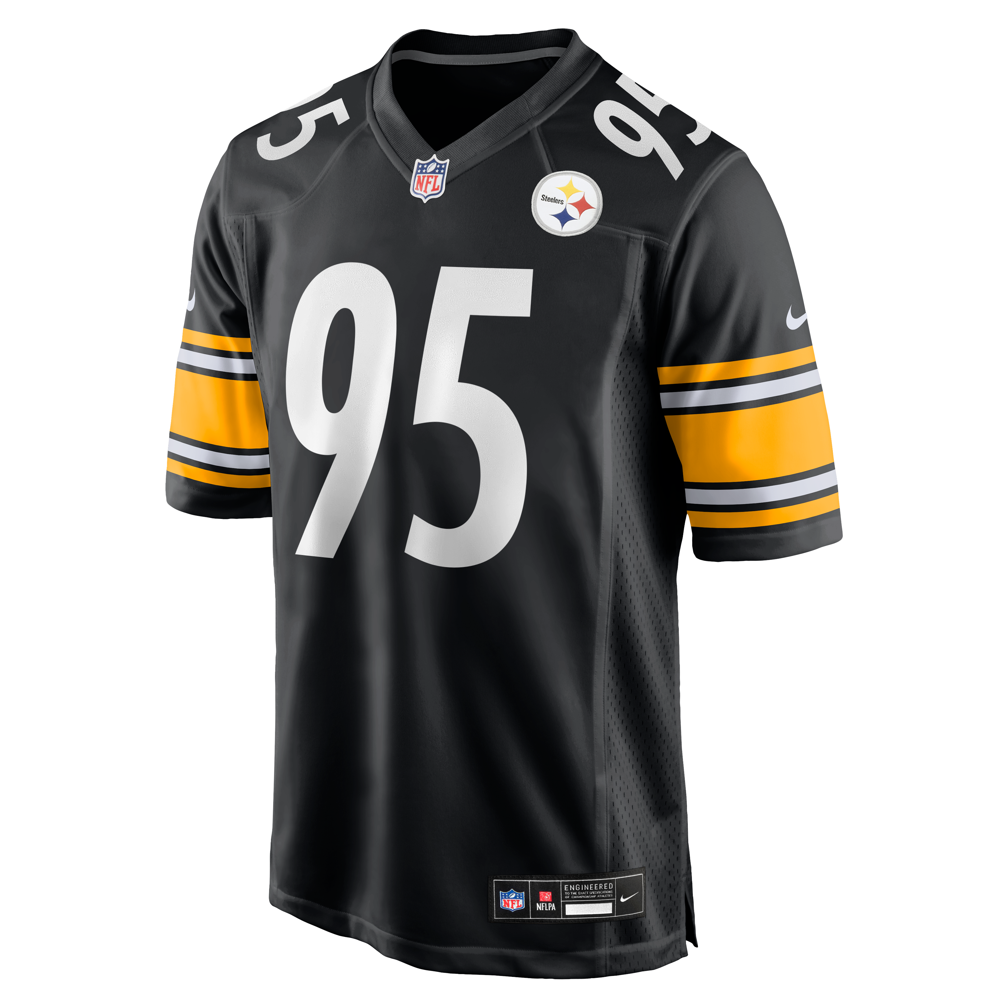 Keeanu Benton Pittsburgh Steelers Game Jersey Black NFL Football Fan Wear