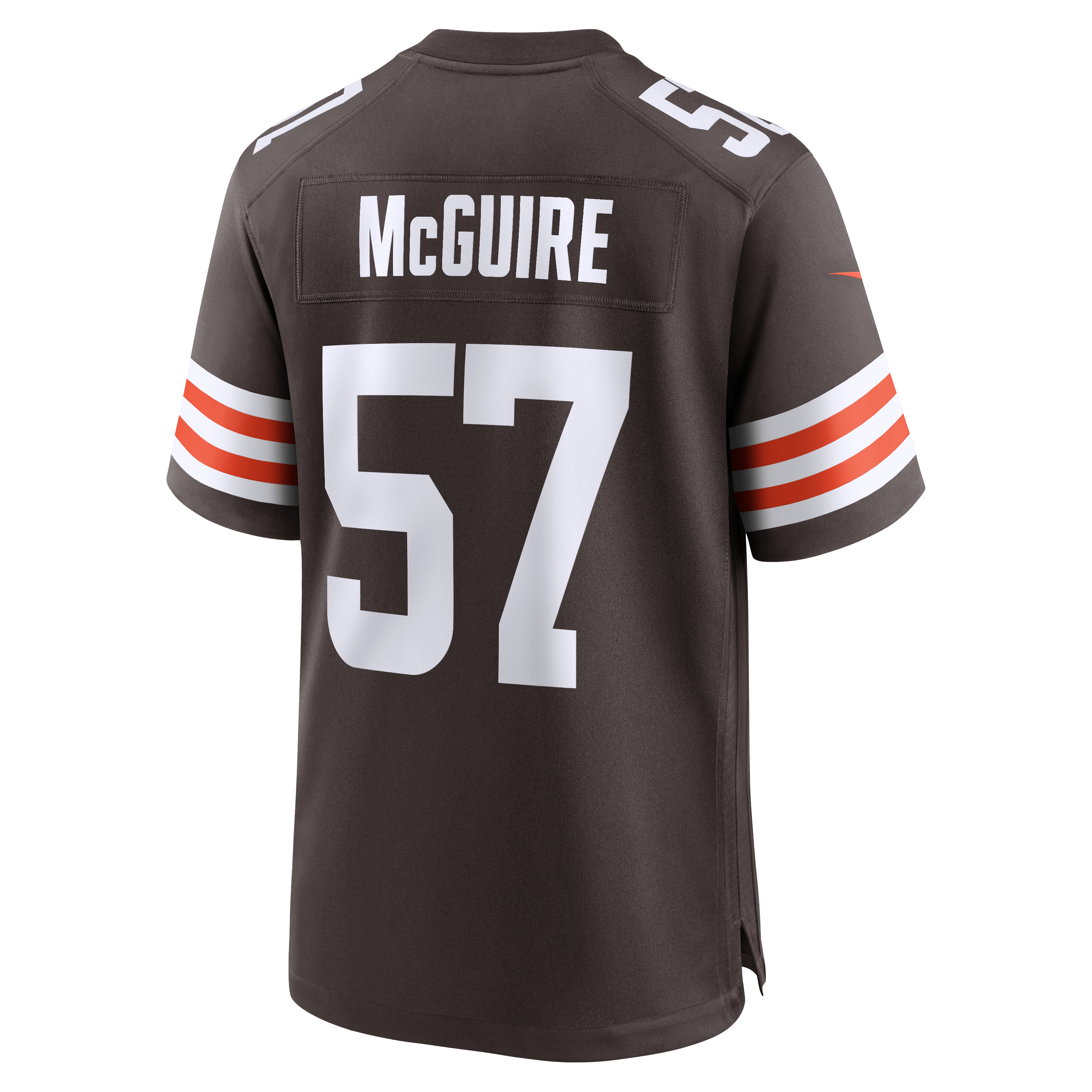 Isaiah McGuire Cleveland Browns Game Jersey Brown NFL Football Fan Wear Isaiah McGuire
