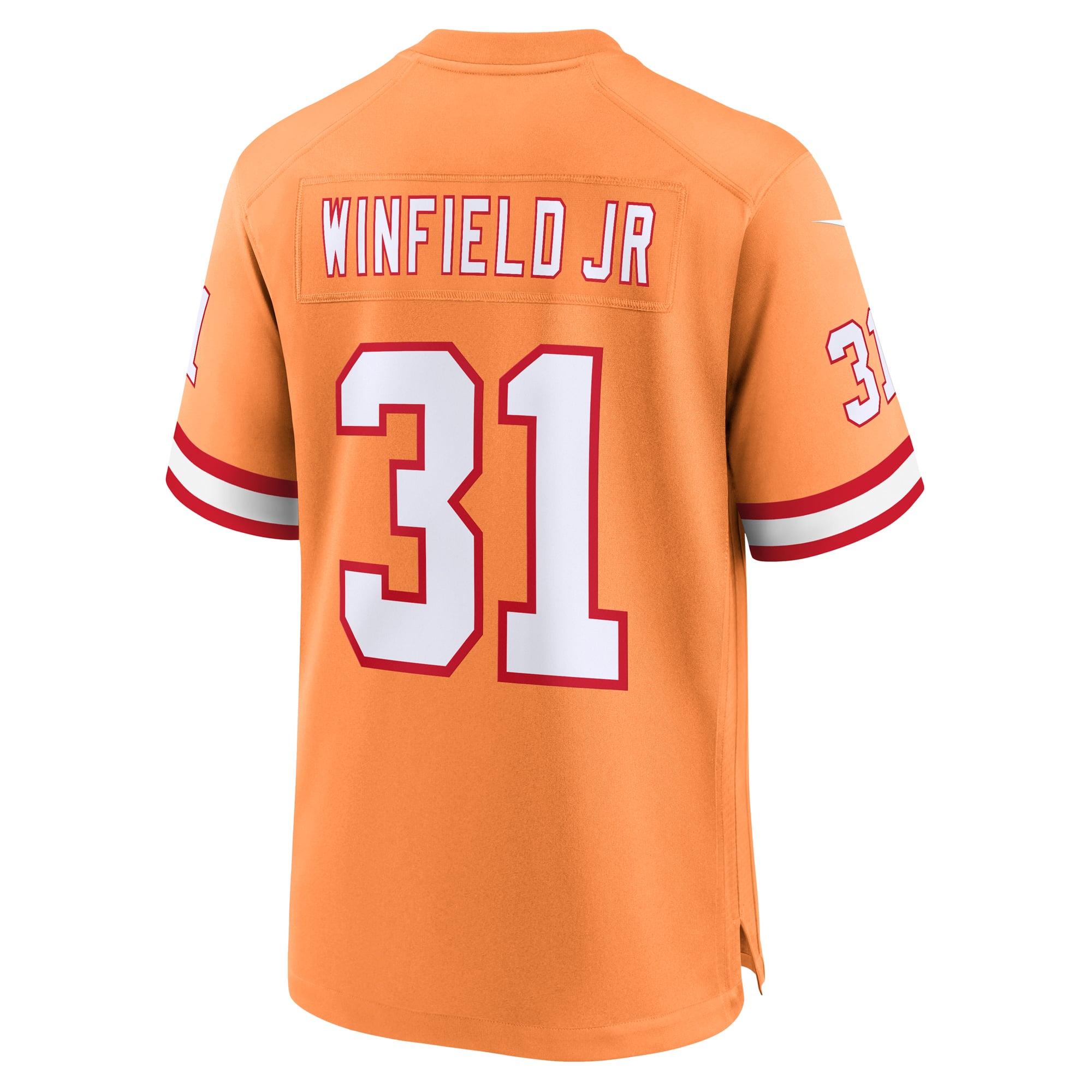 Antoine Winfield Jr Tampa Bay Buccaneers Game Jersey Orange NFL Football Fan Wear Antoine Winfield Jr