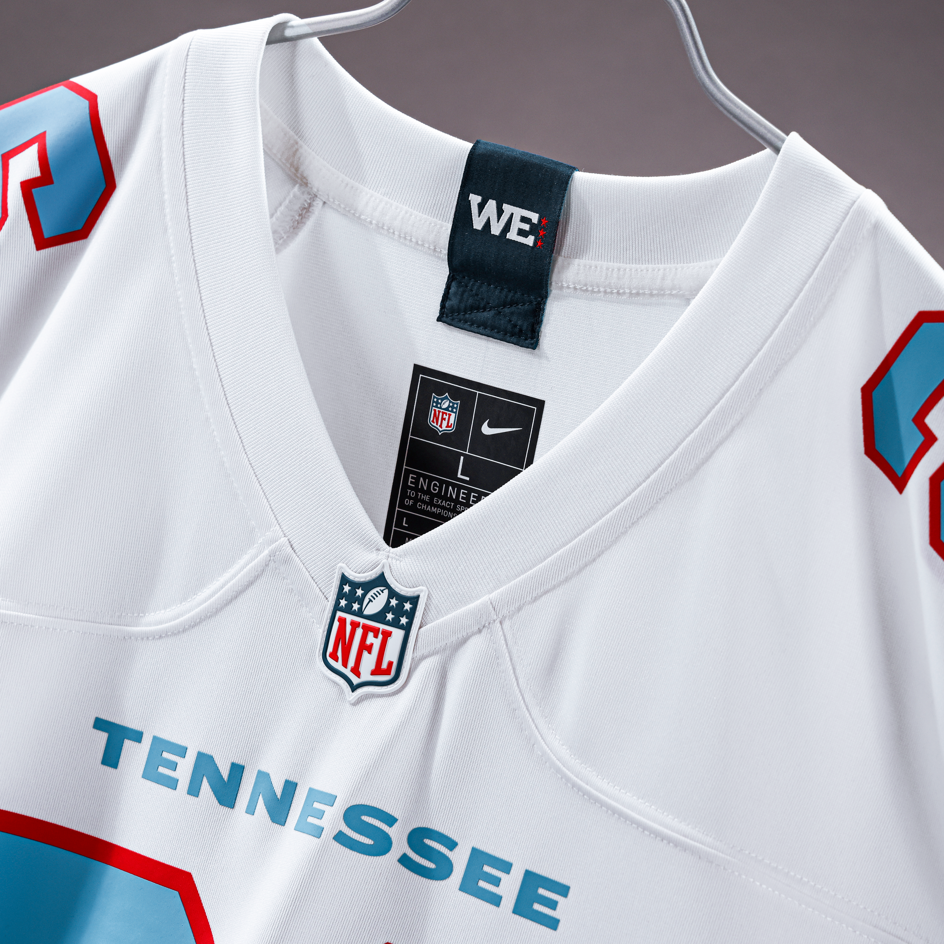 Jeffery Simmons Tennessee Titans Game Jersey White NFL Football Fan Wear Jeffery Simmons