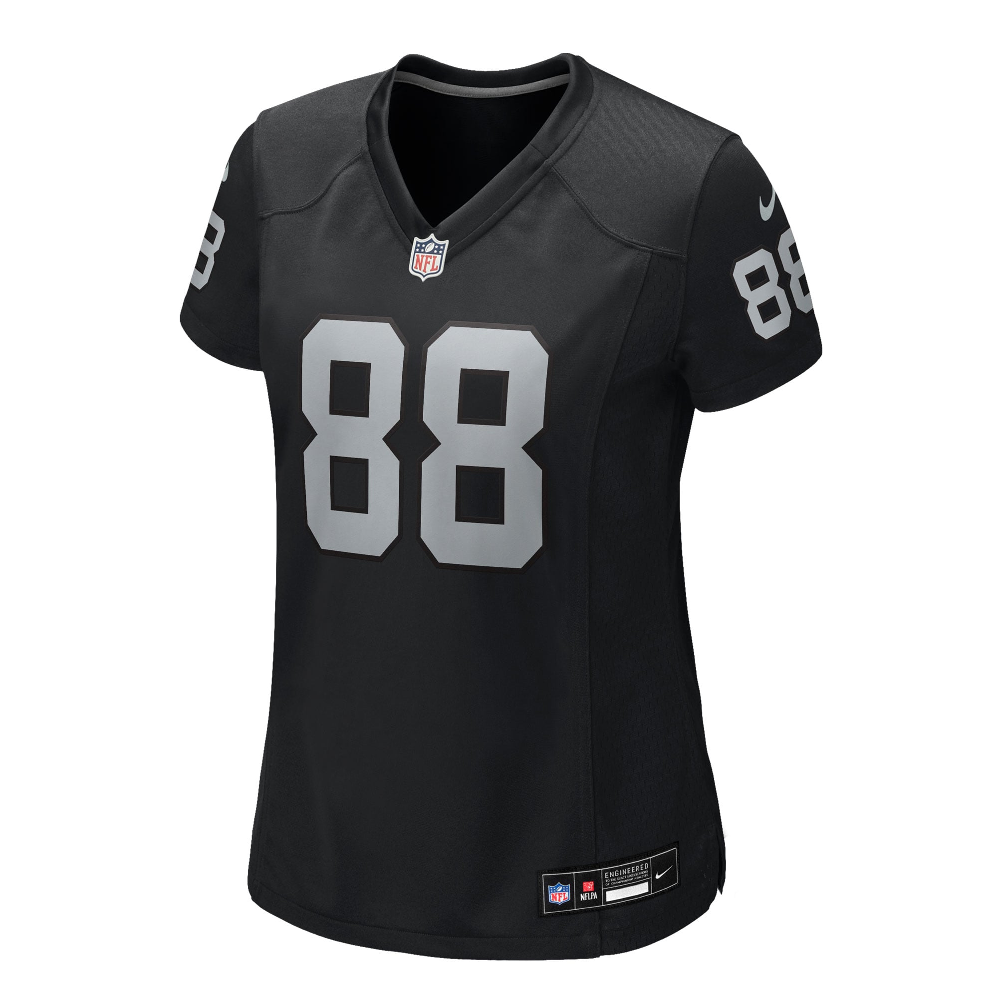 Justin Shorter Las Vegas Raiders Game Jersey Black NFL Football Fan Wear Justin Shorter