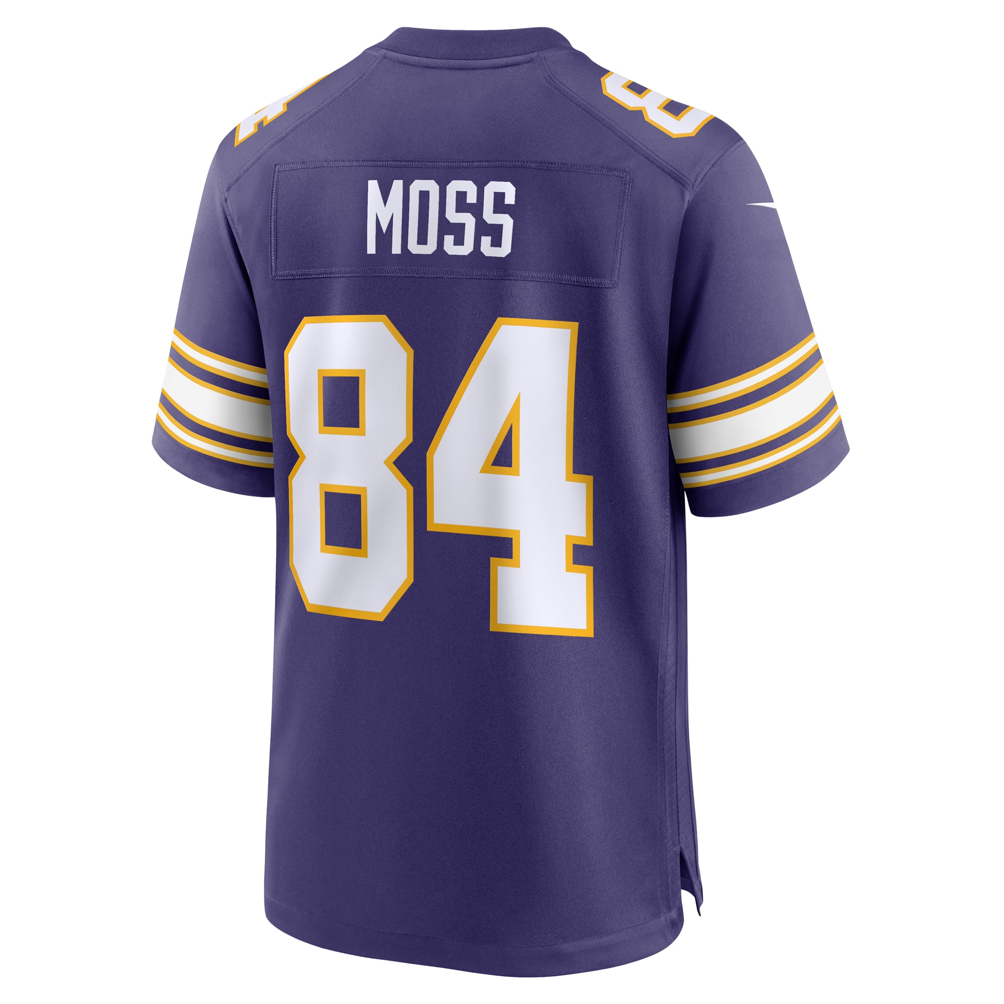 Retired Randy Moss Minnesota Vikings Player Jersey Purple NFL Football Fan Wear