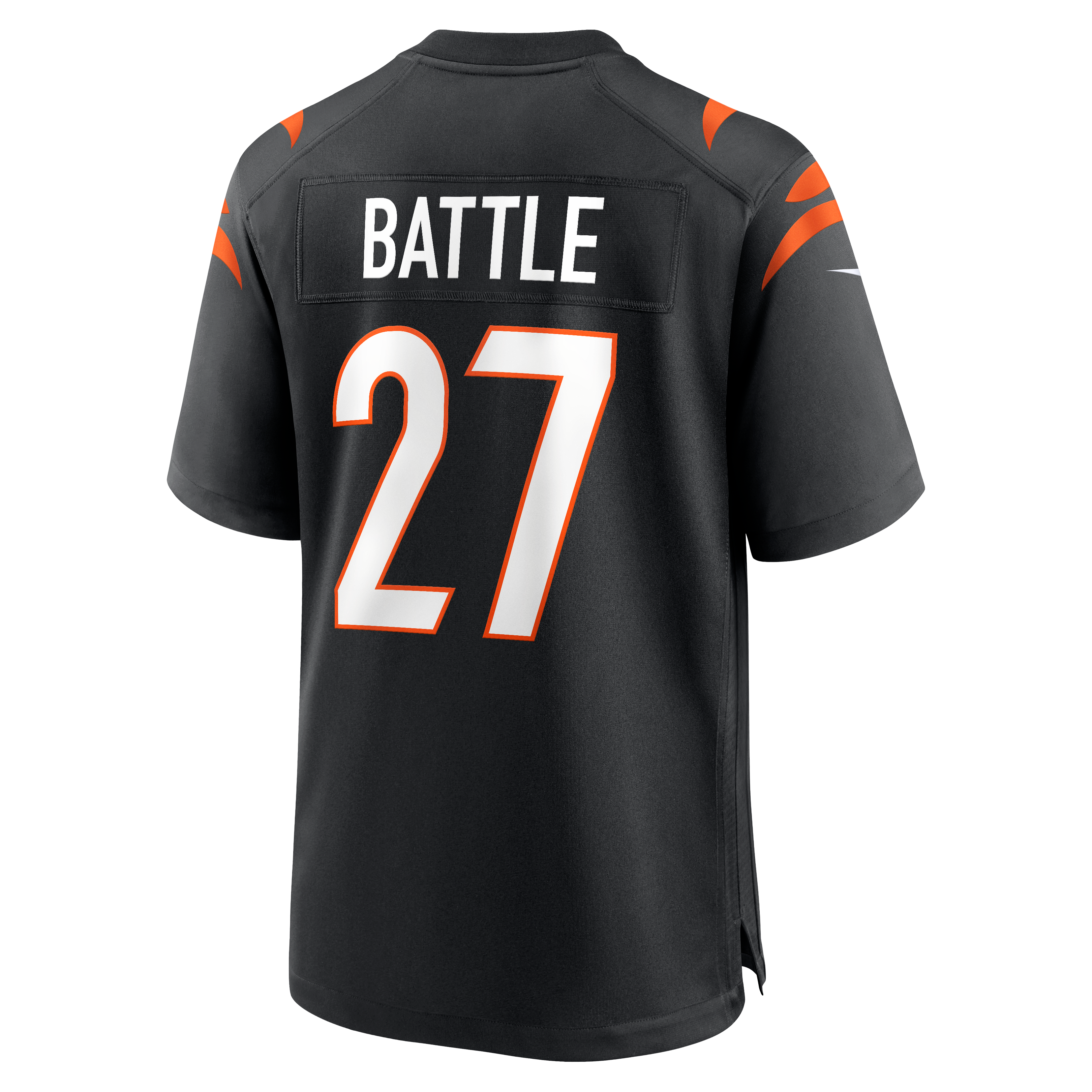 Jordan Battle Cincinnati Bengals Game Jersey Black NFL Football Fan Wear Jordan Battle